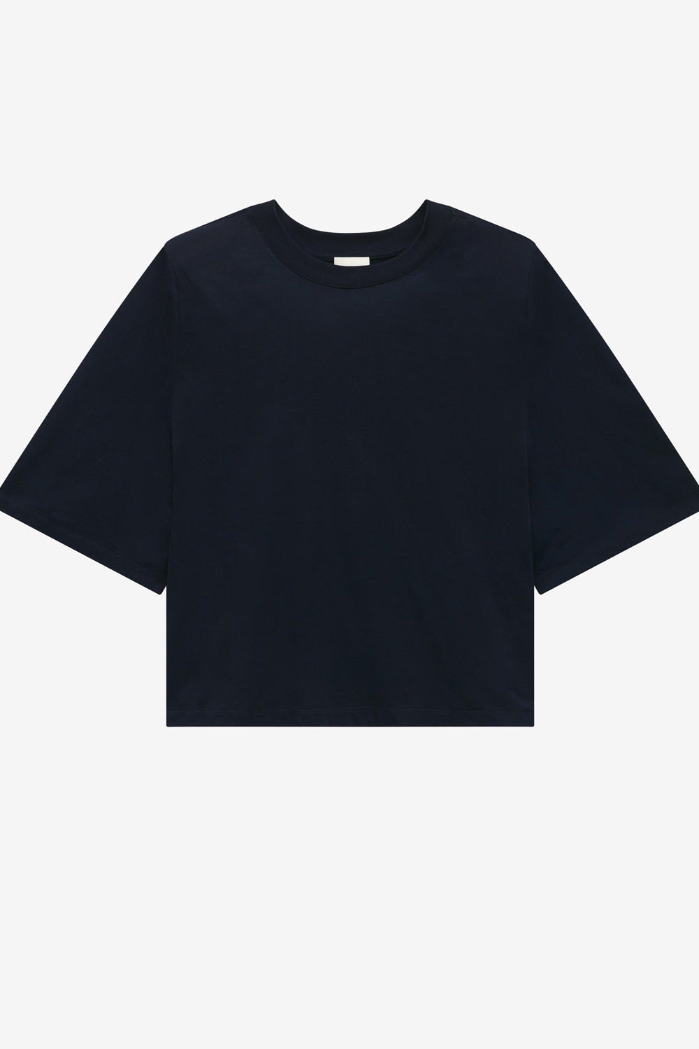 T-shirt à épaulettes en coton ben - Noir - Woman - 2