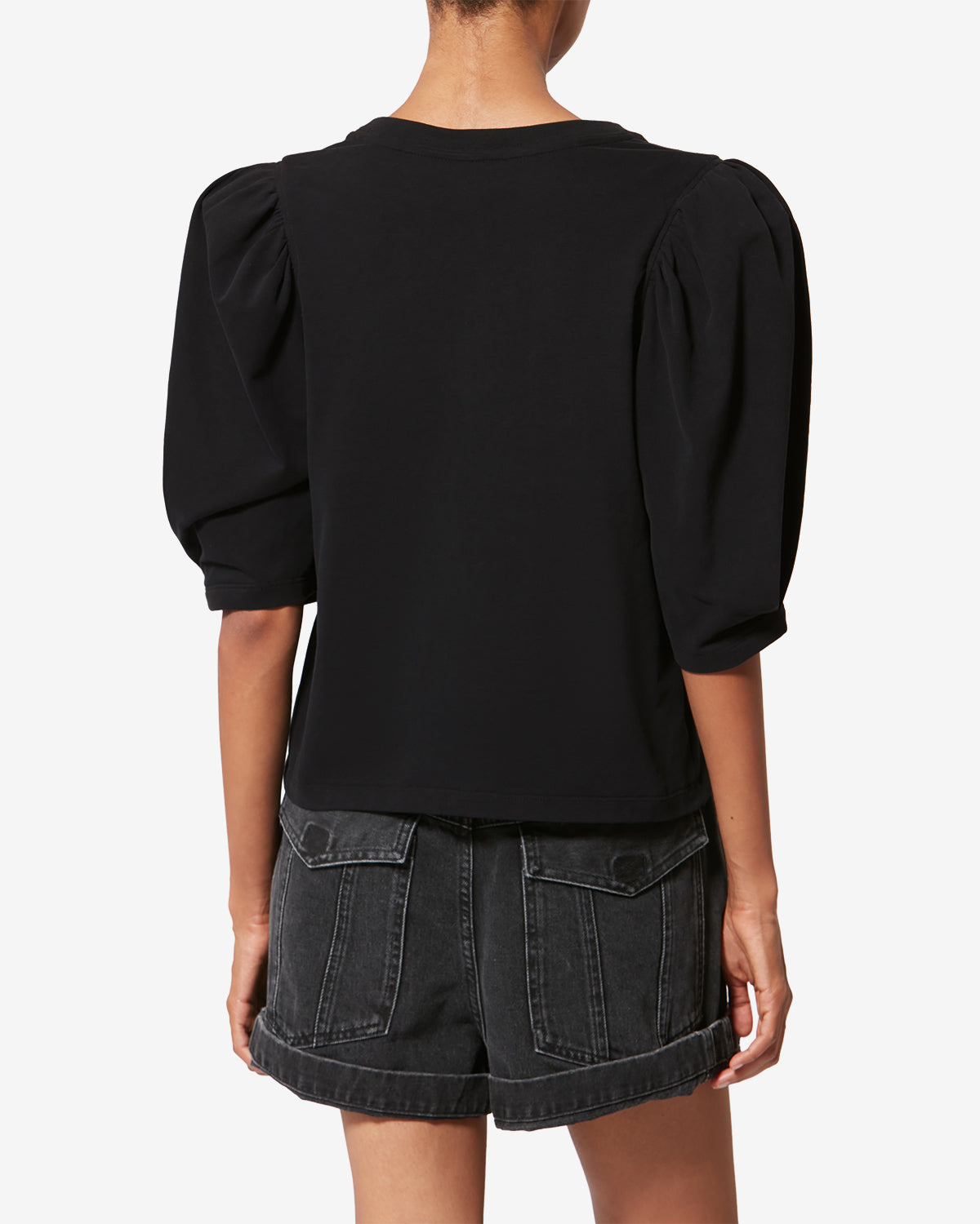 MAELISS T-SHIRT Woman black | ISABEL MARANT Official online store