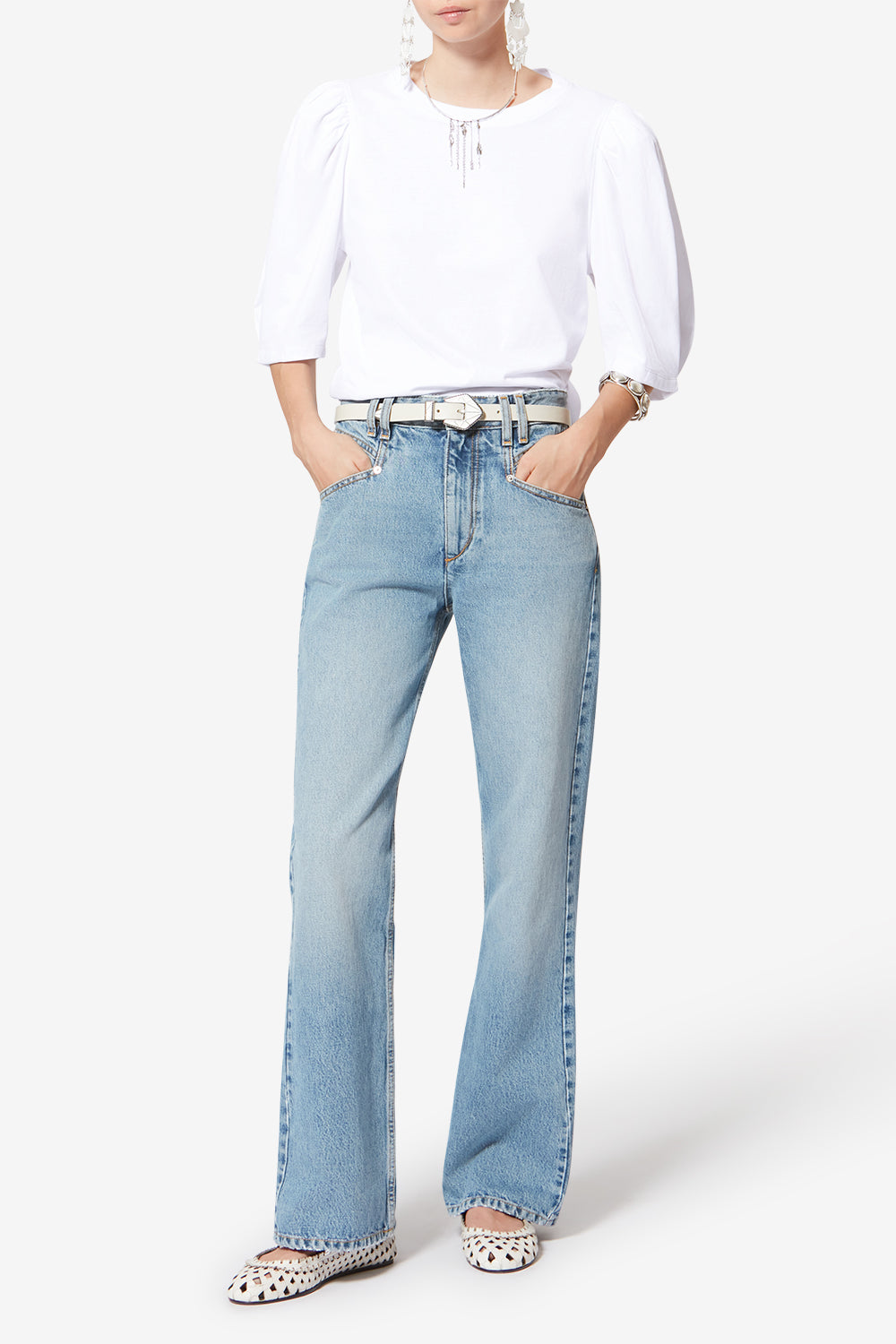 T-shirt maeliss en coton organique - Blanc - Woman - 2