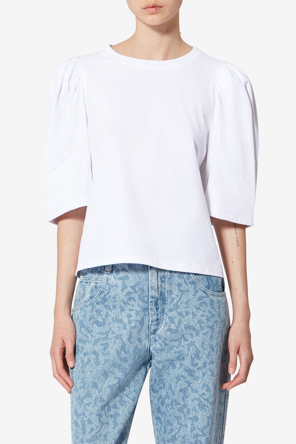 T-shirt maeliss en coton organique - Blanc - Woman - 4