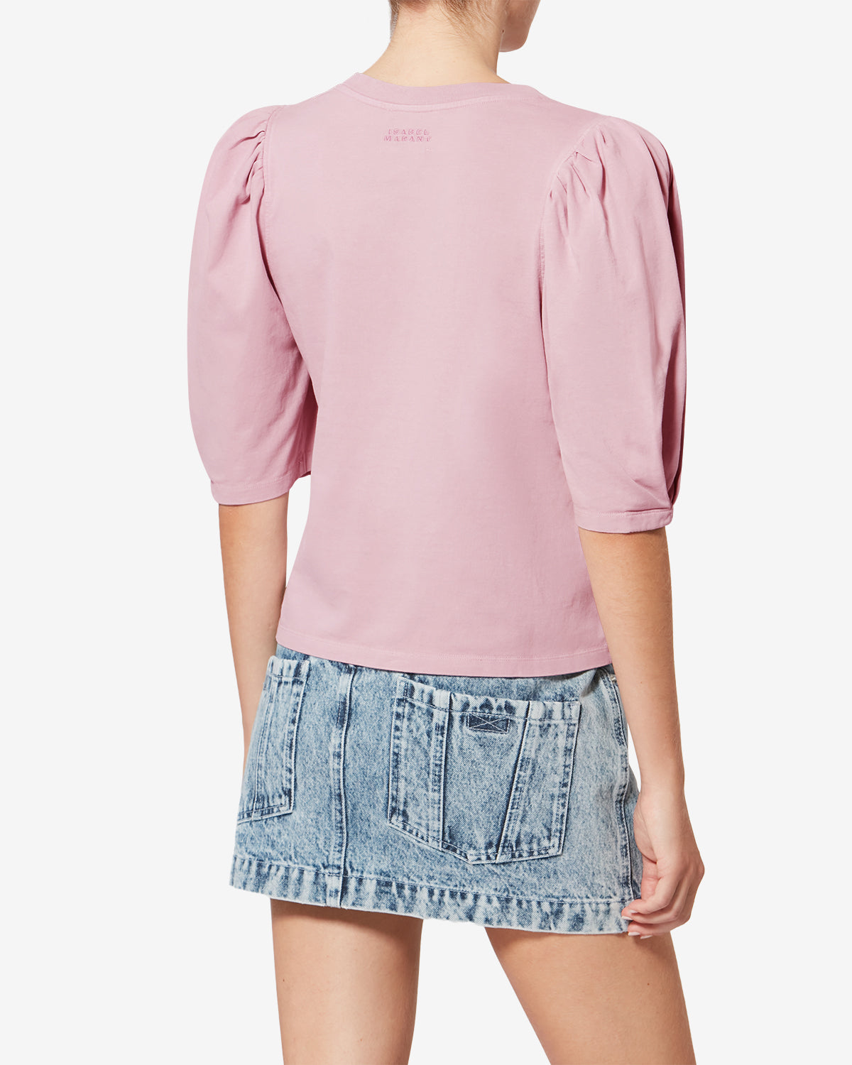 T-shirt maeliss in cotone biologico - Pale pink - Woman - 4