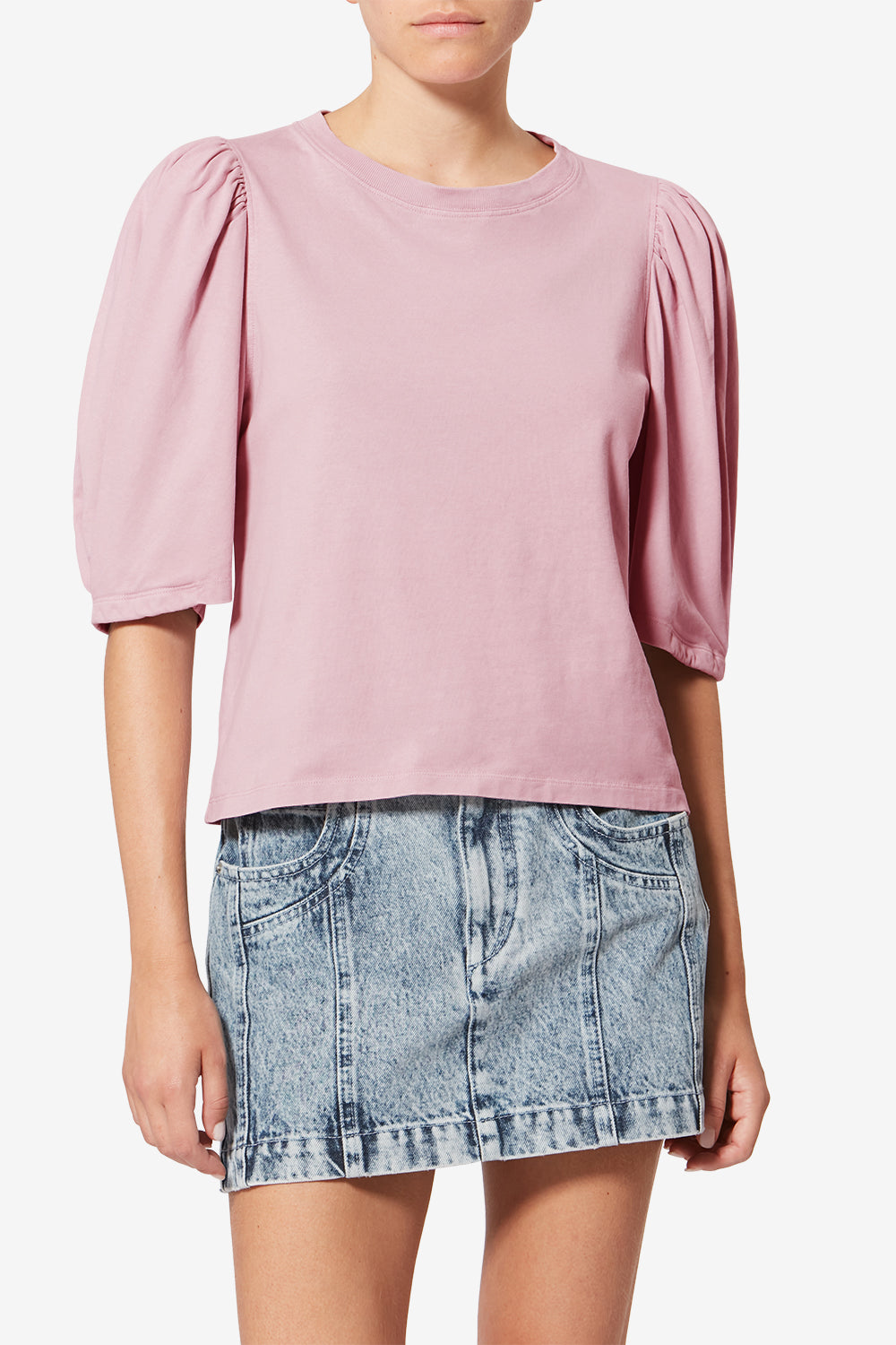 Camiseta maeliss de algodón orgánico - Pale pink - Woman - 4