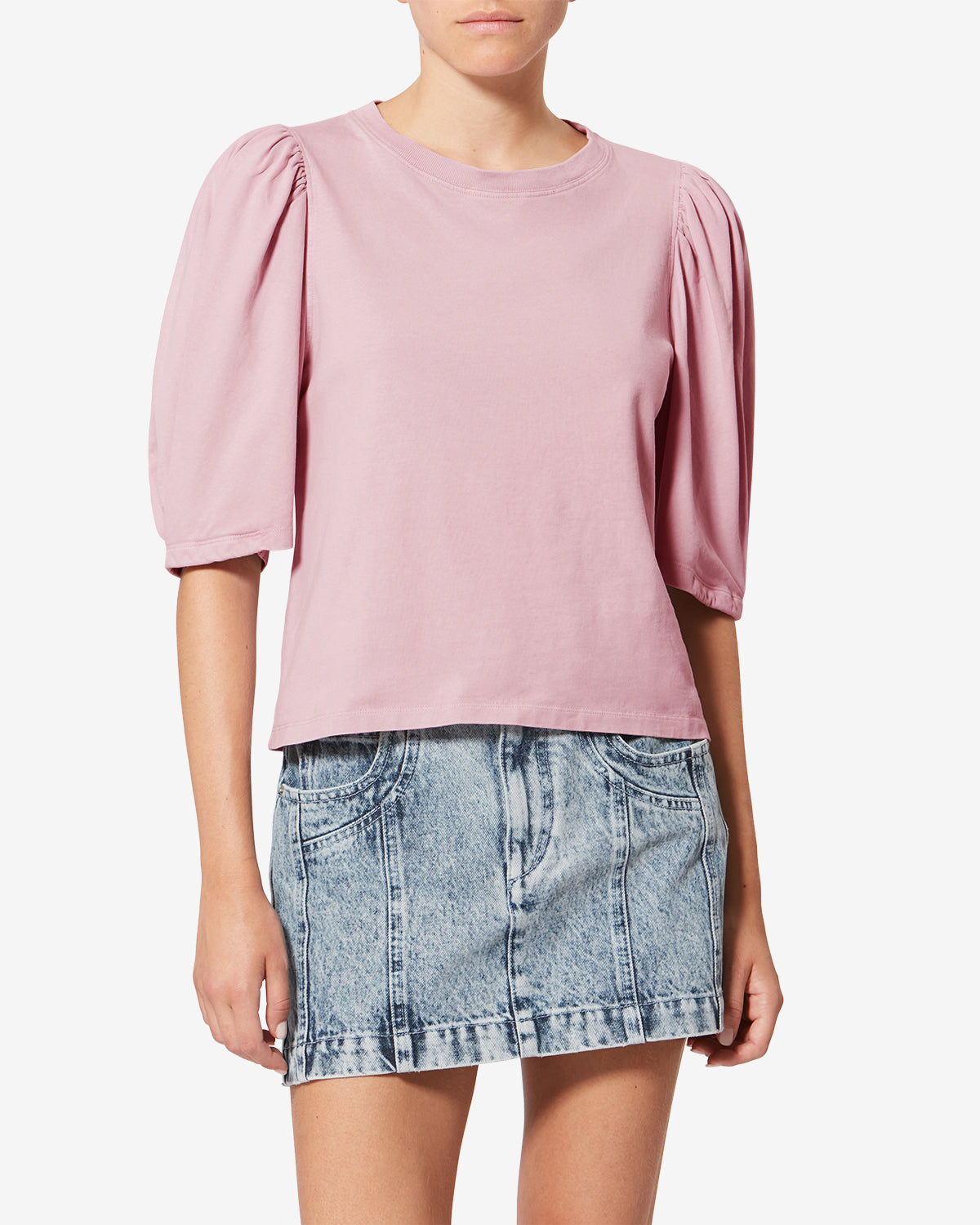 T-shirt maeliss in cotone biologico - Pale pink - Woman - 3