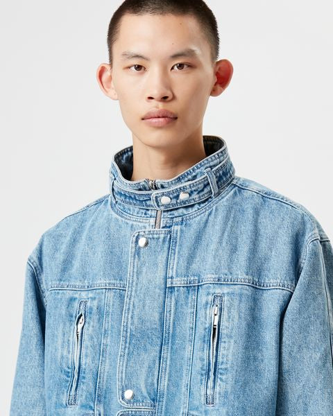 Jakito denim jacket Man Light blue 2