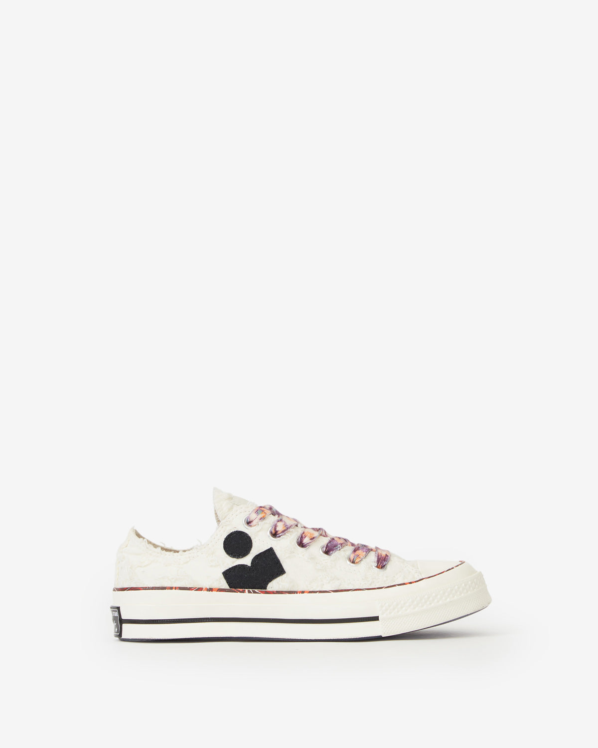 Sneakers chuck 70 ox Woman Vanilla-black-red 1