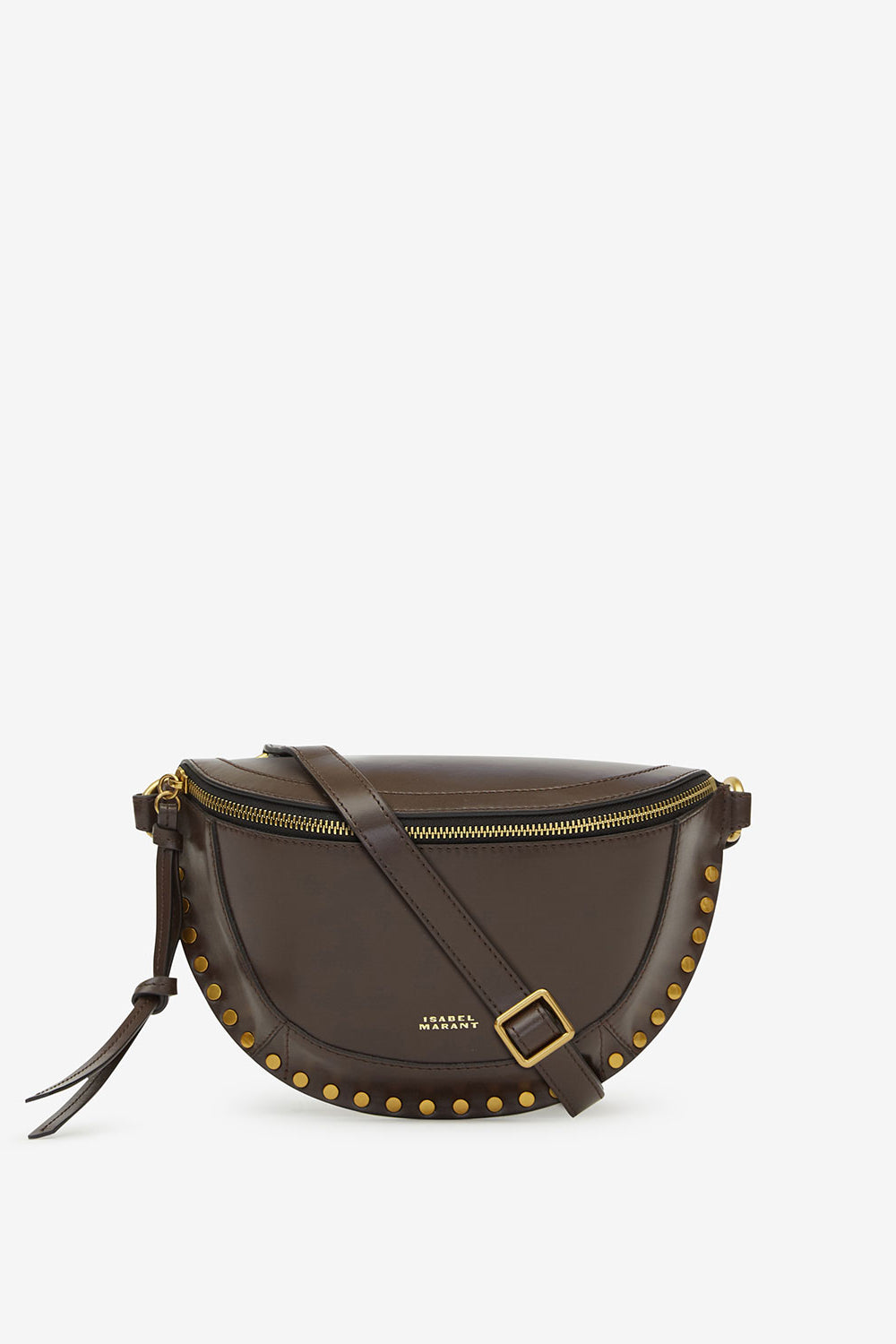 Riñonera de piel de becerro skano - Marrón oscuro - Woman - 1