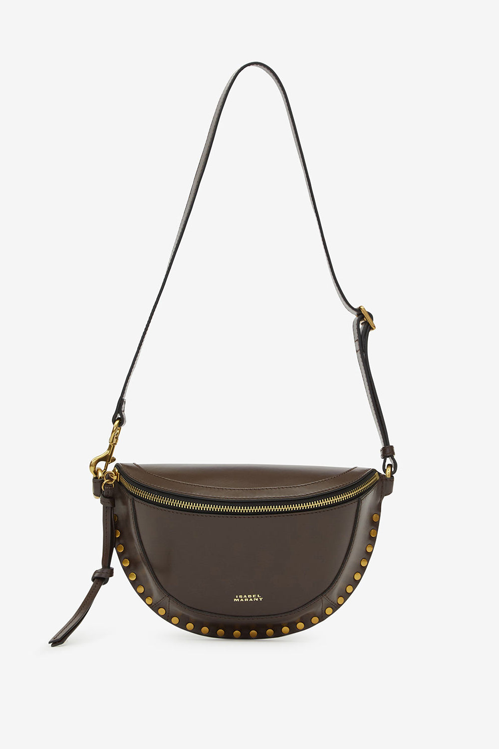 Riñonera de piel de becerro skano - Marrón oscuro - Woman - 5