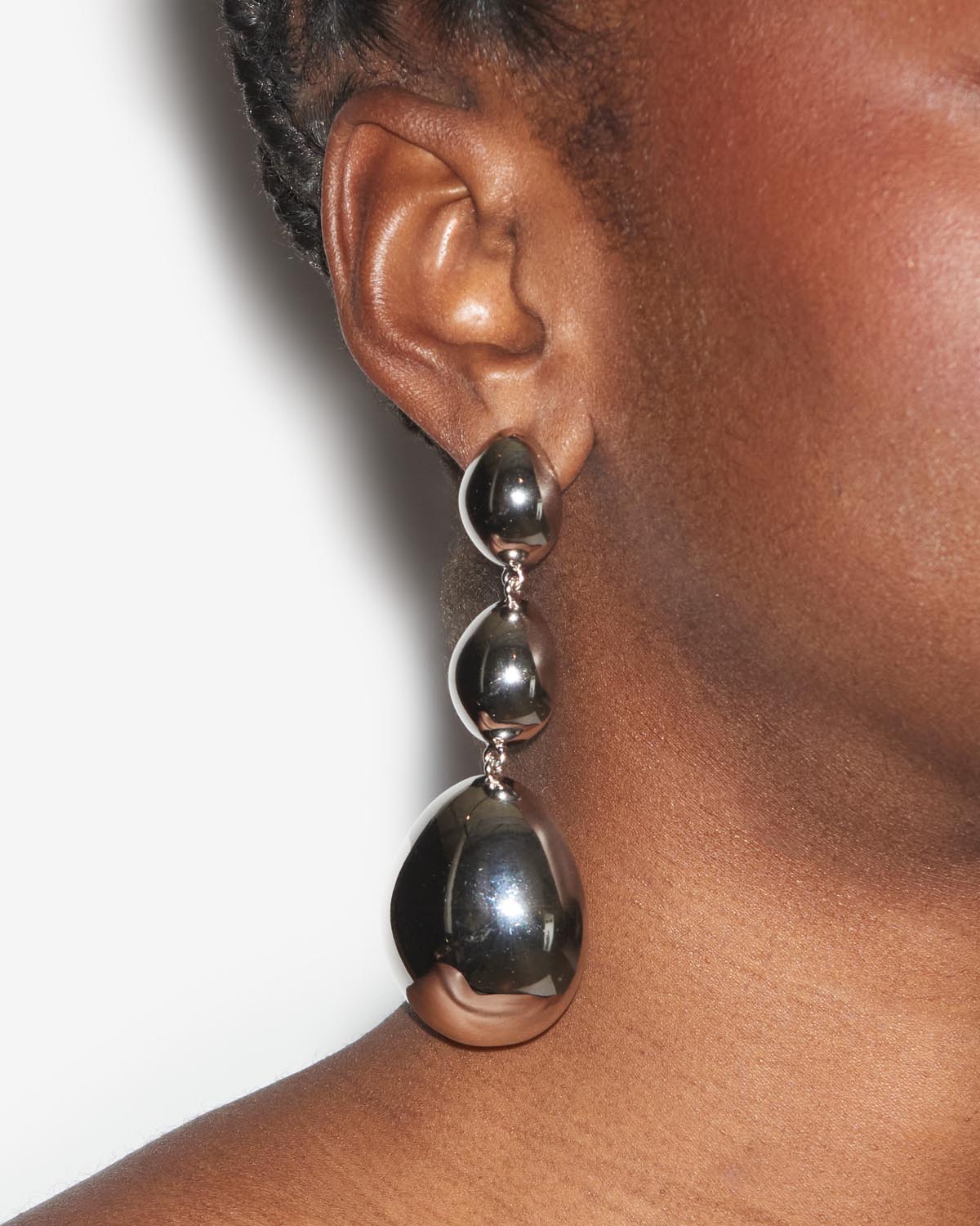 Awa earrings Woman Silver 1