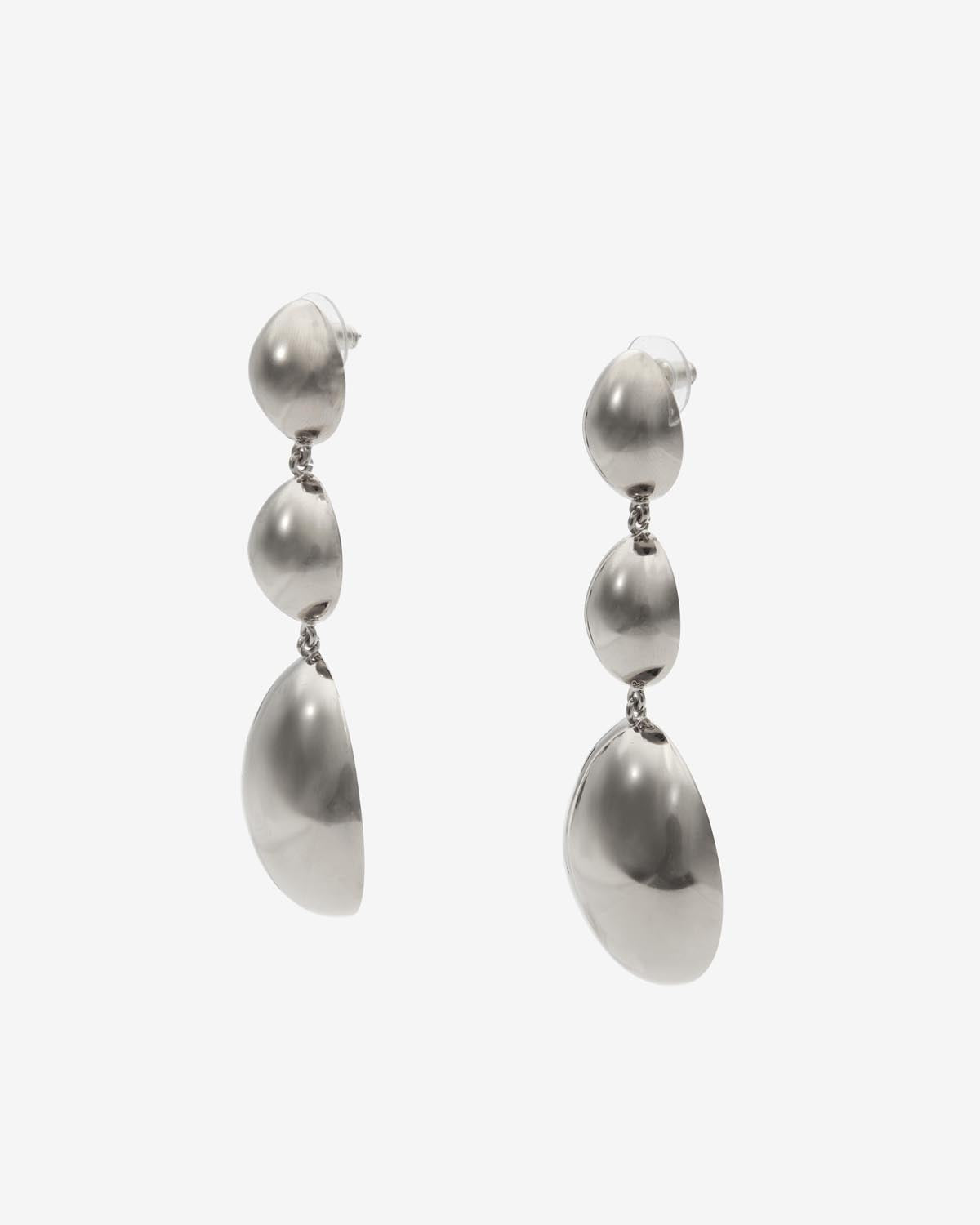 Awa earrings Woman Silver 3