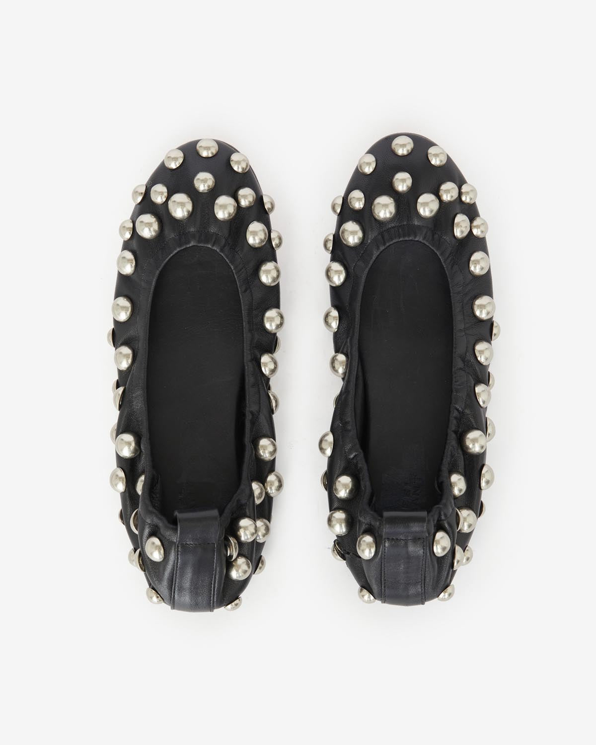Belna studded ballet flats - Black - Woman - 4
