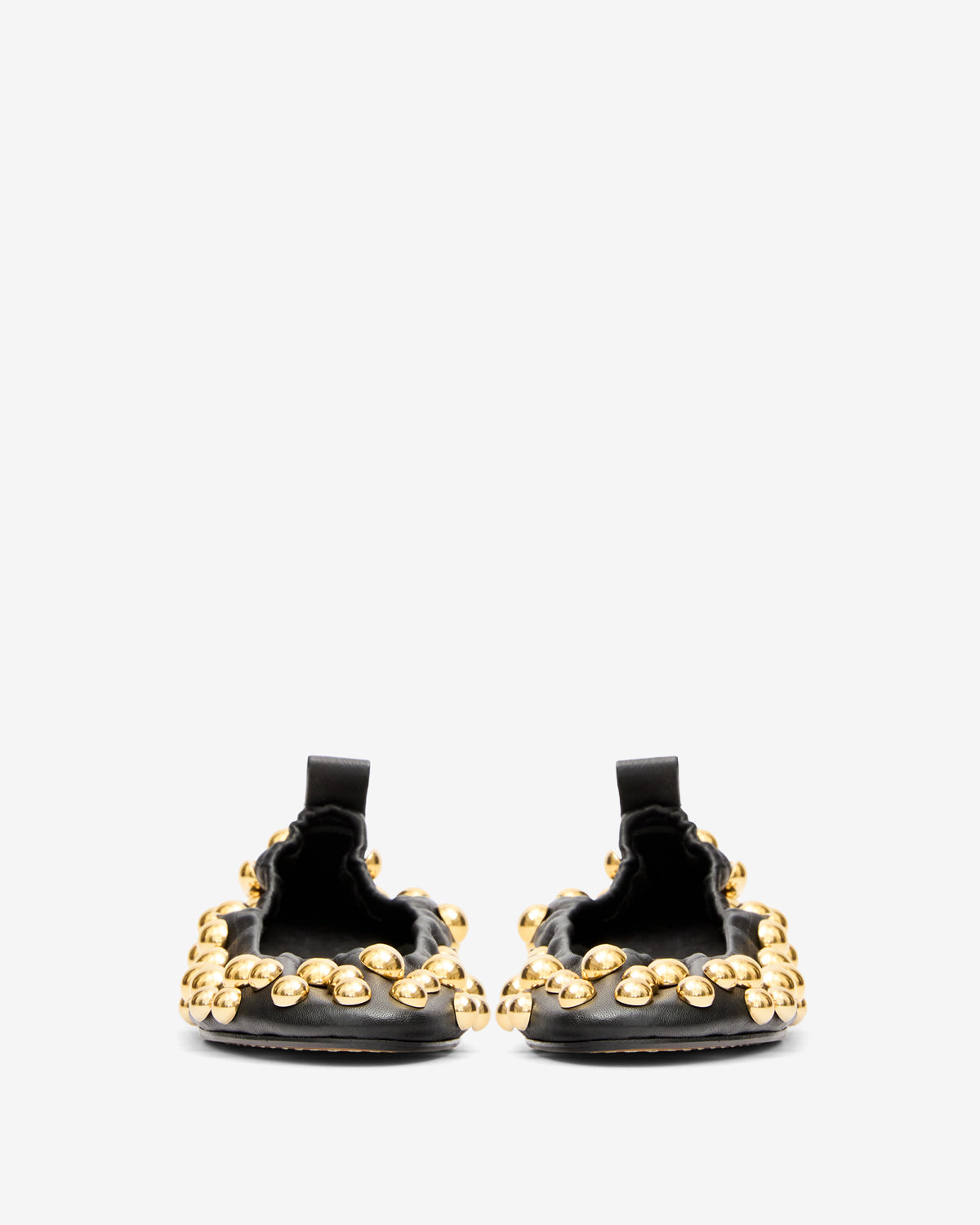 Belna ballet flats Woman Black and gold 2
