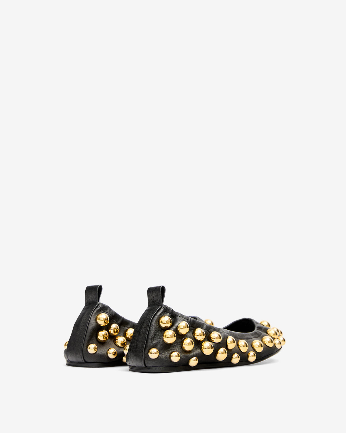Belna ballet flats Woman Black and gold 2