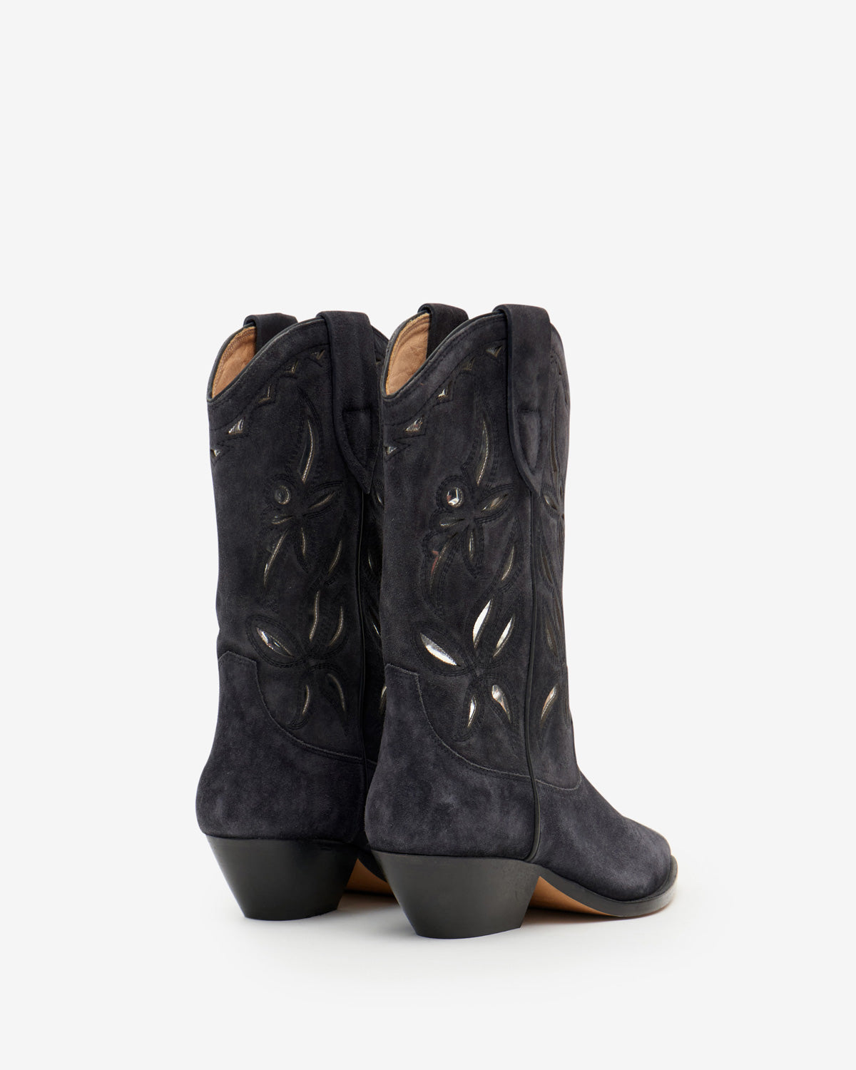 Boots duerto  Woman Noir estompé-argenté 2