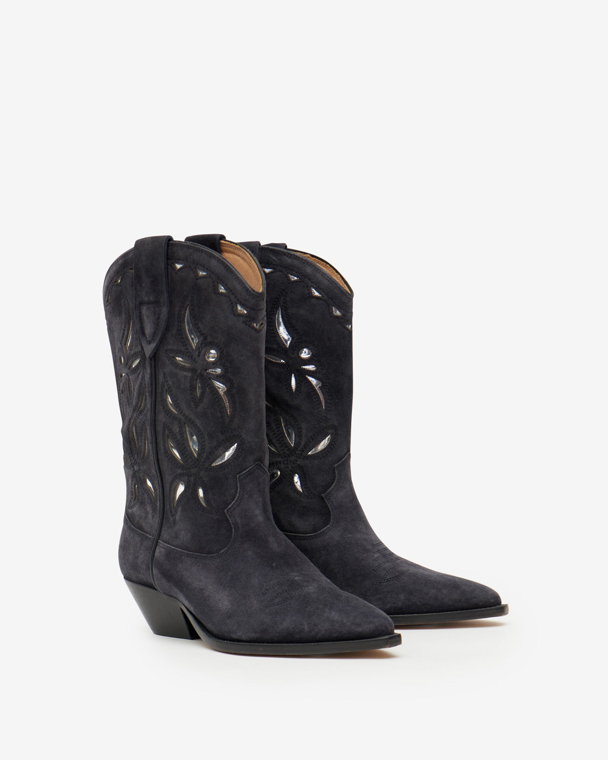 Boots duerto  Woman Noir estompé-argenté 3