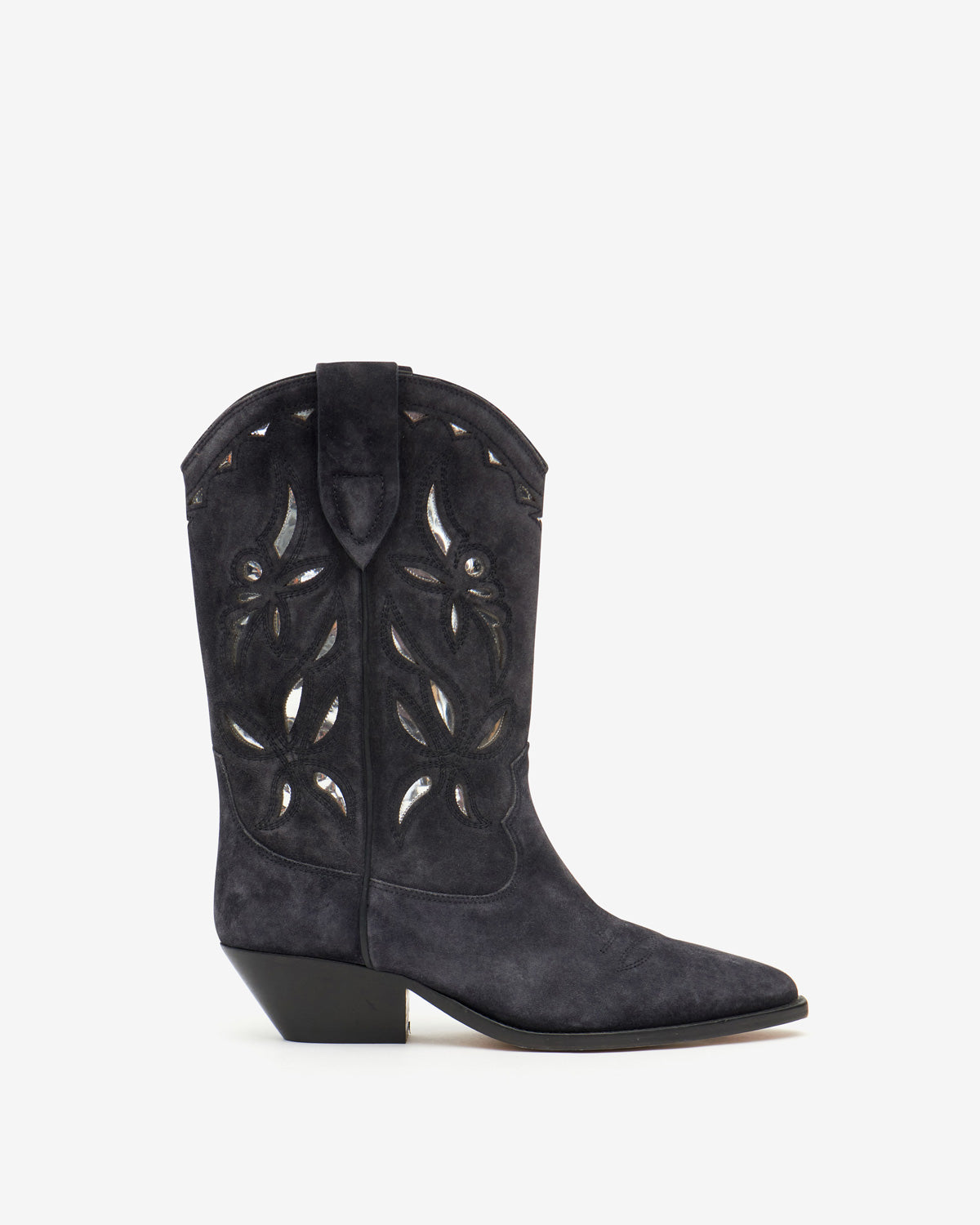 Boots duerto  Woman Noir estompé-argenté 4