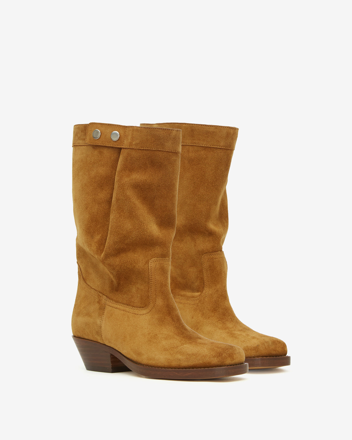 Botas bajas ademe Woman Cognac 4