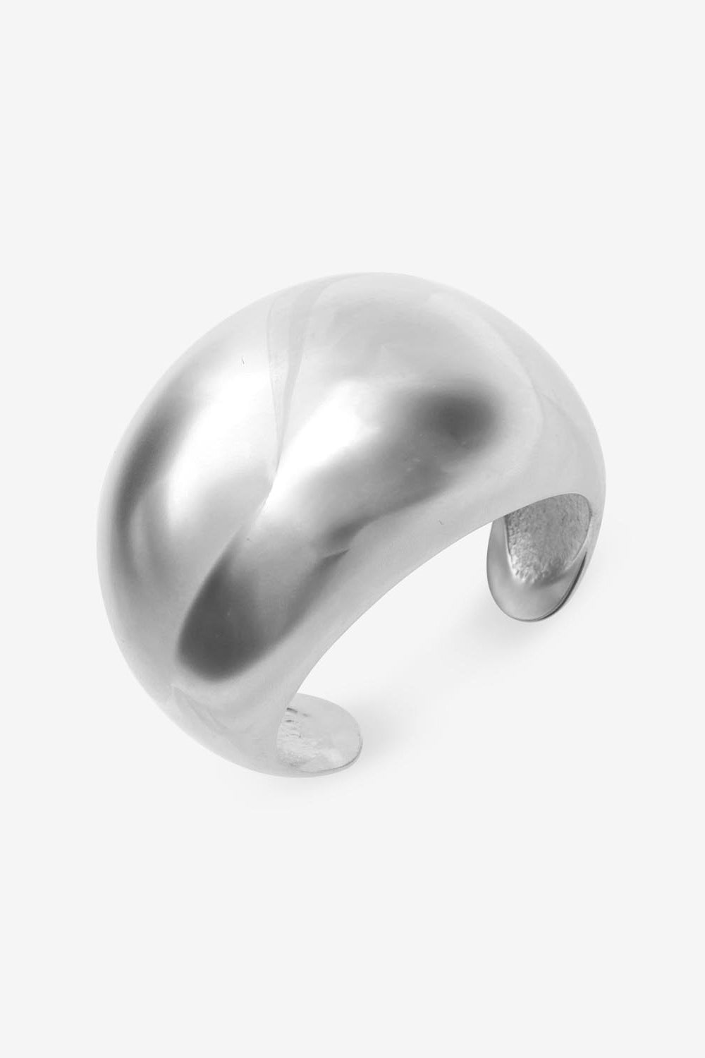Bracelet manchette bombé awa - Argent - Woman - 3