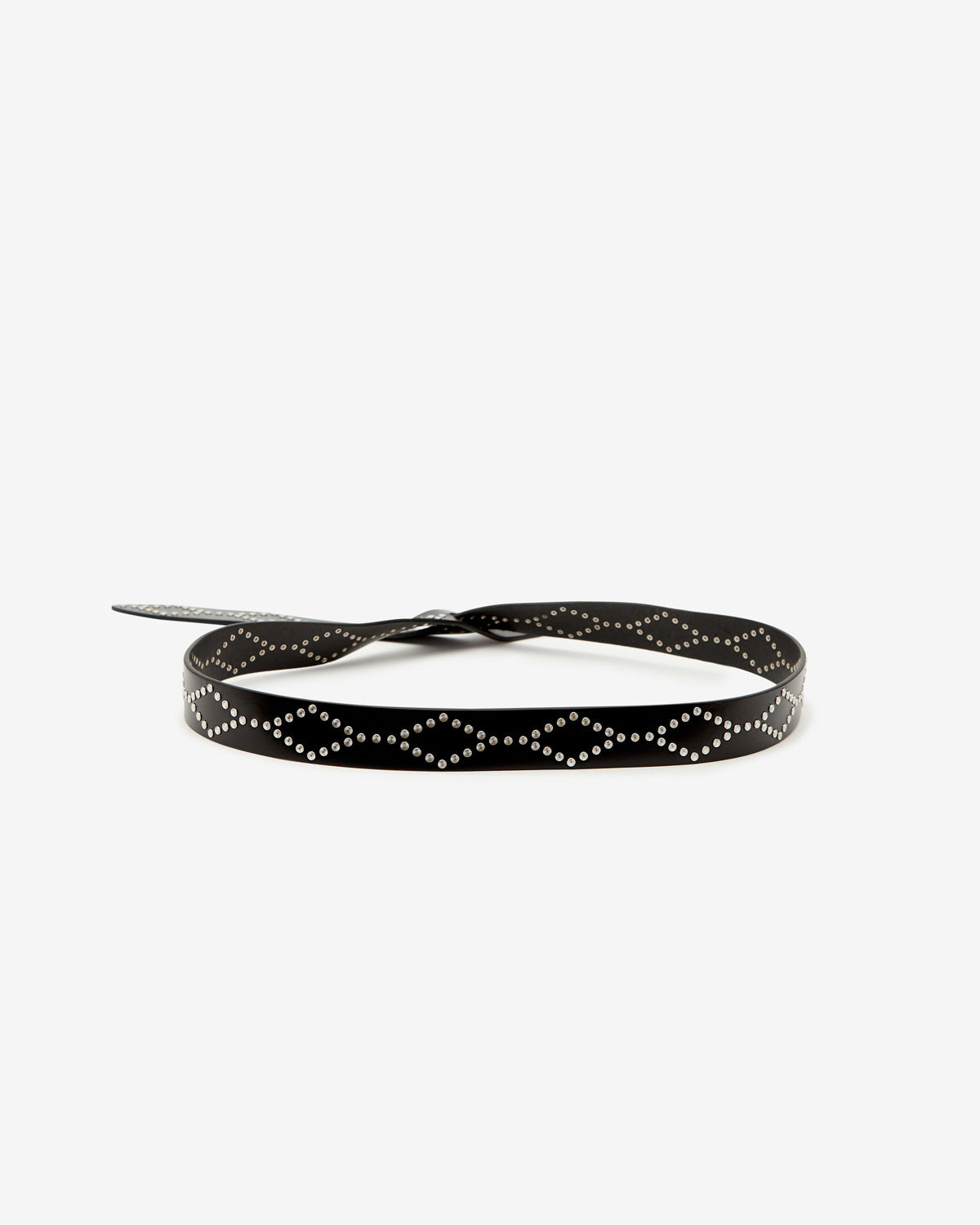 Lecce belt Woman Black and silver 2