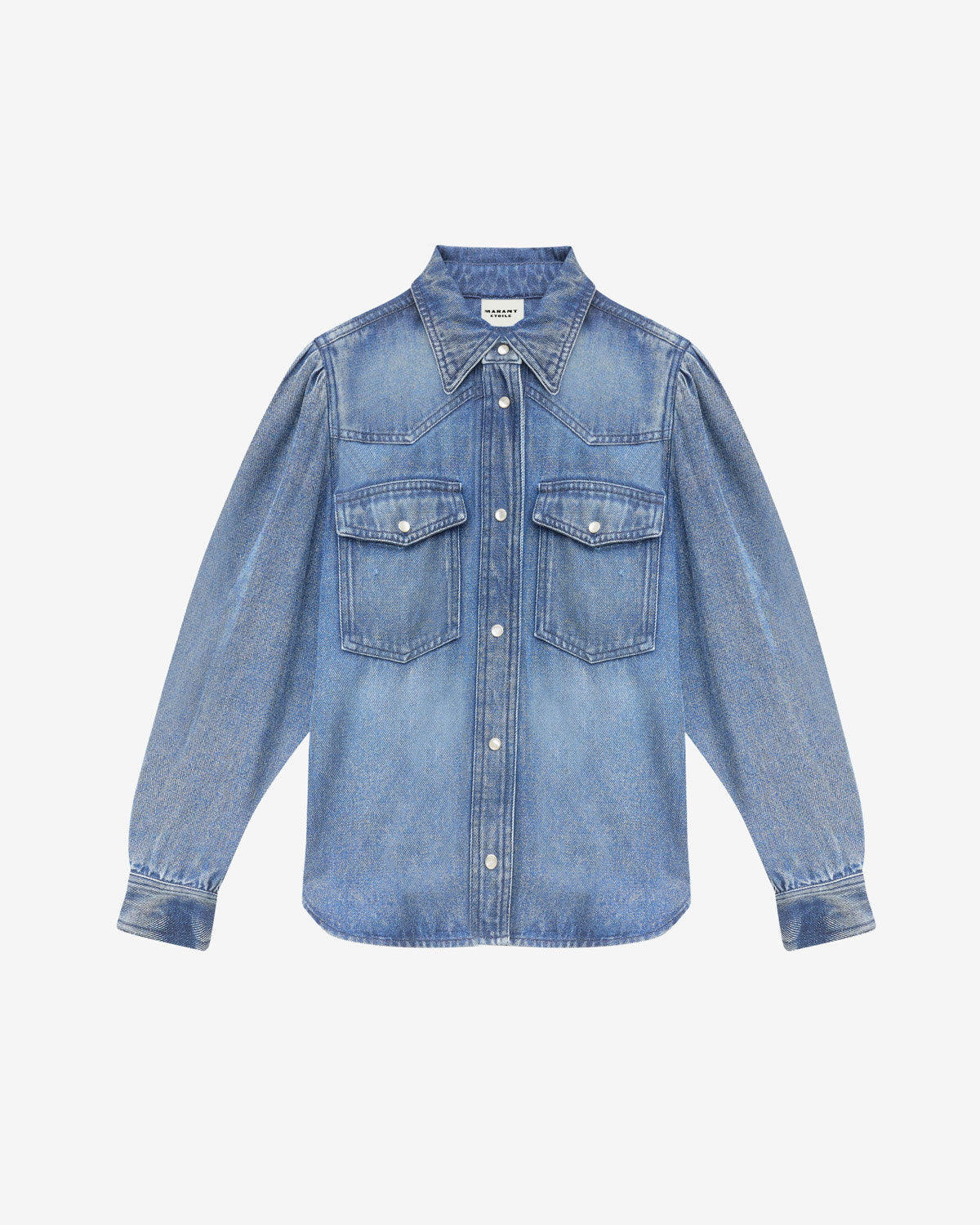 Camicia in chambray tahisia - Blu - Woman - 5