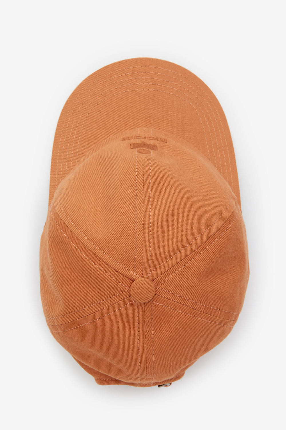 Casquette tomas en coton brodé  - Orange - Woman - 3