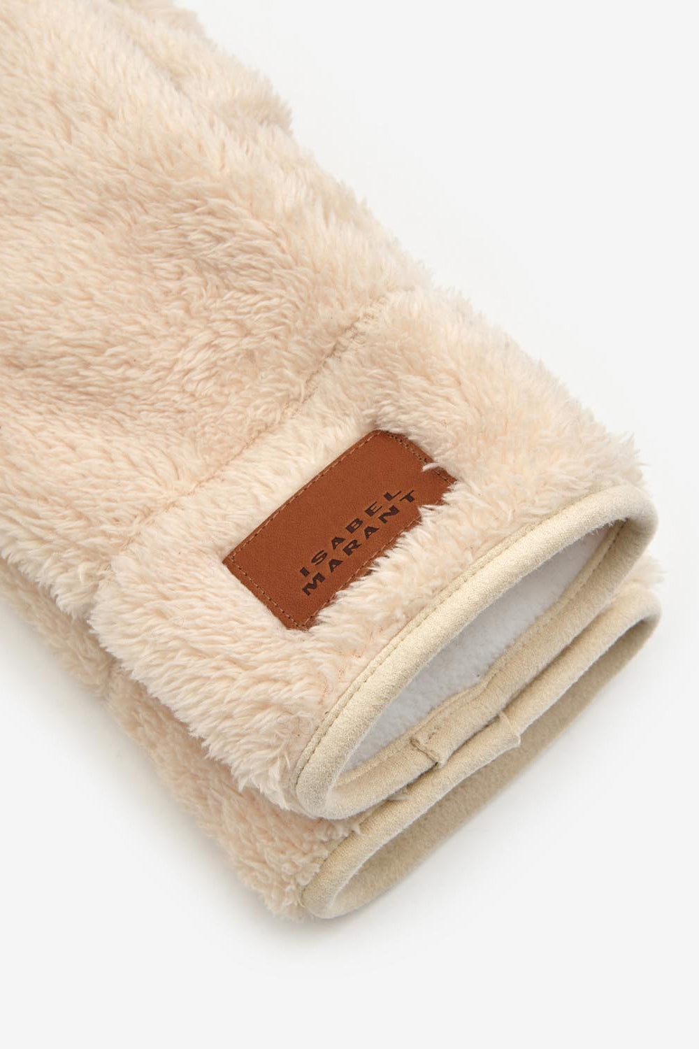 Handschuhe mit pelzoptik „furka“ - Naturfarben - Woman - 3