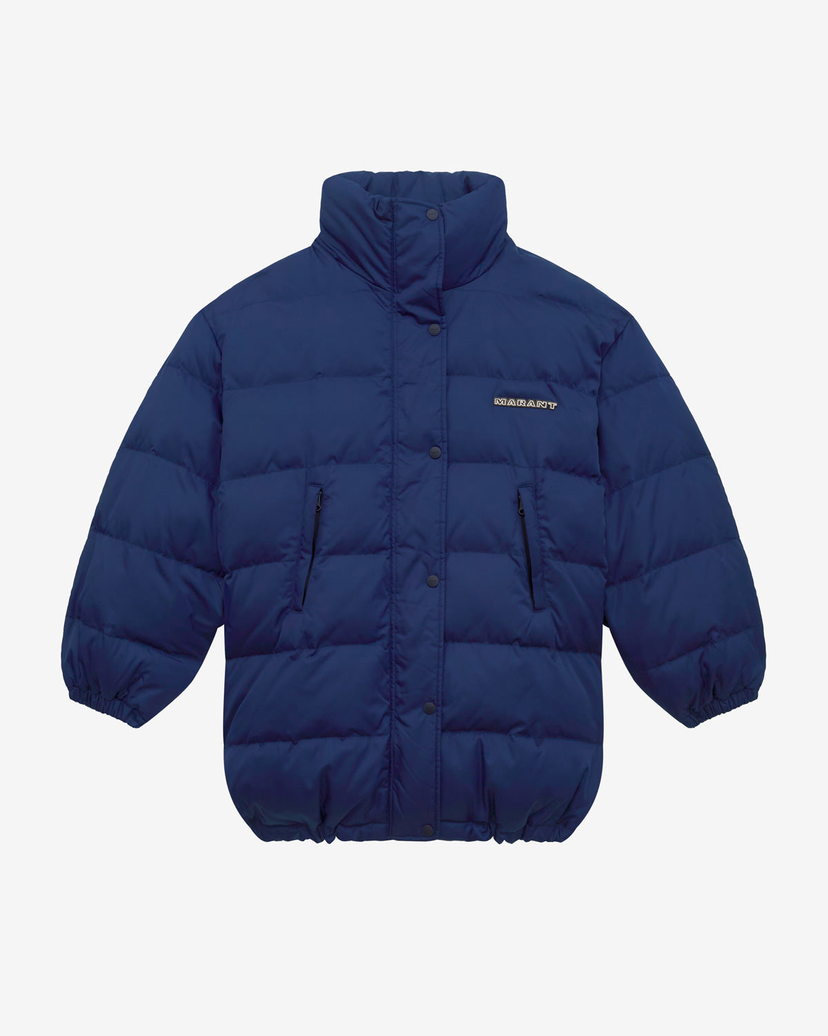 Cappotto in piumino belize tinta unita medio-lungo - Midnight - Woman - 5