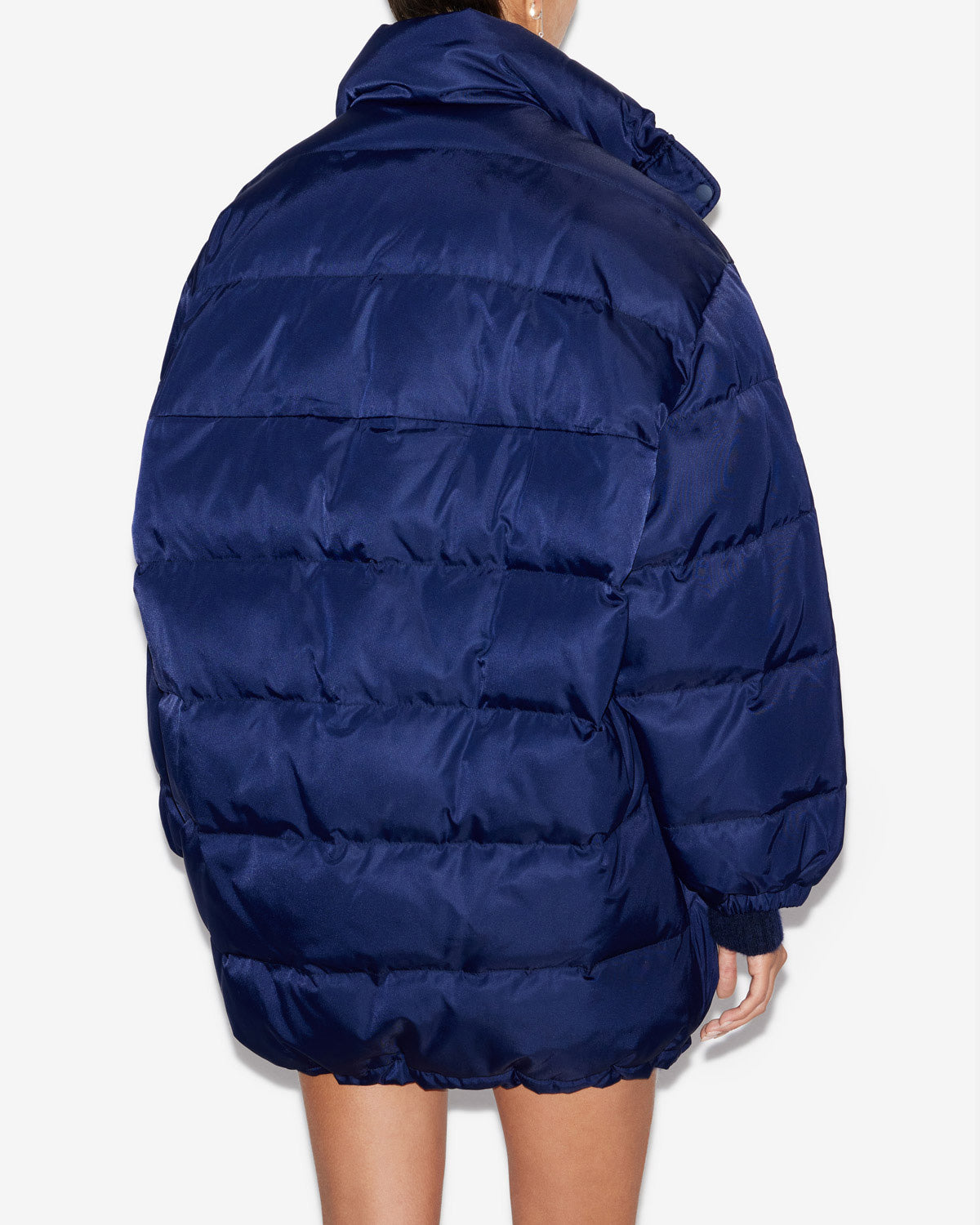 Cappotto in piumino belize tinta unita medio-lungo - Midnight - Woman - 4