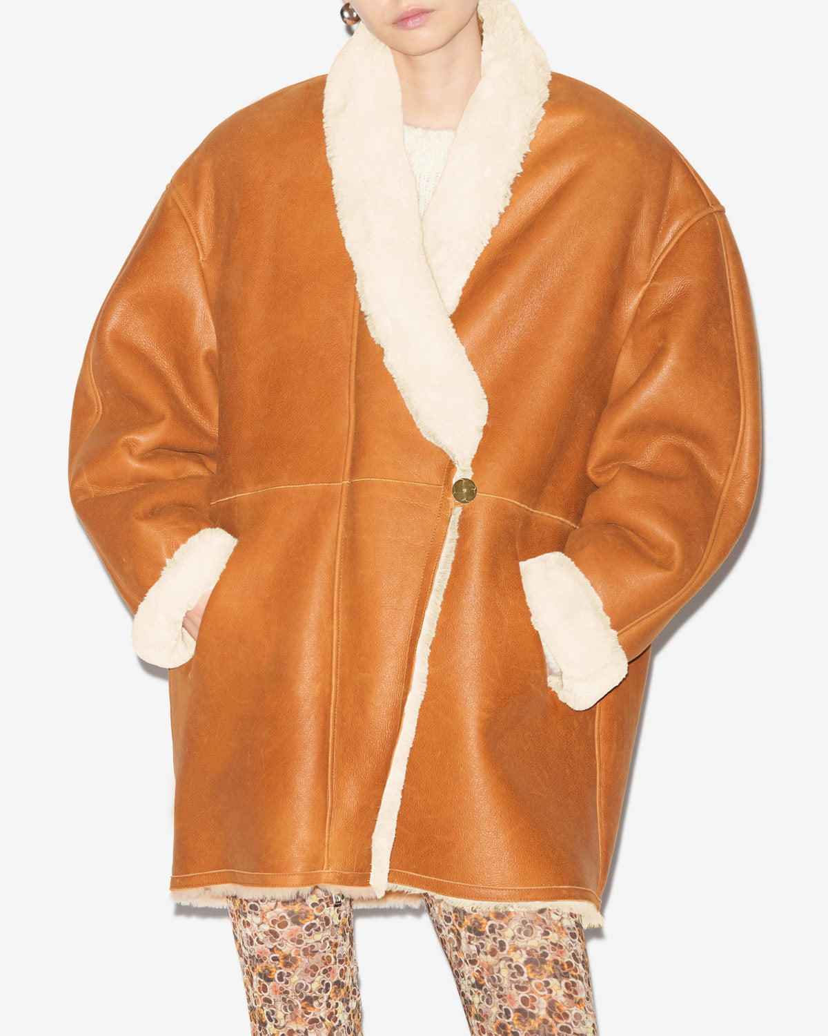 Elanore coat Woman Cinnamon 6