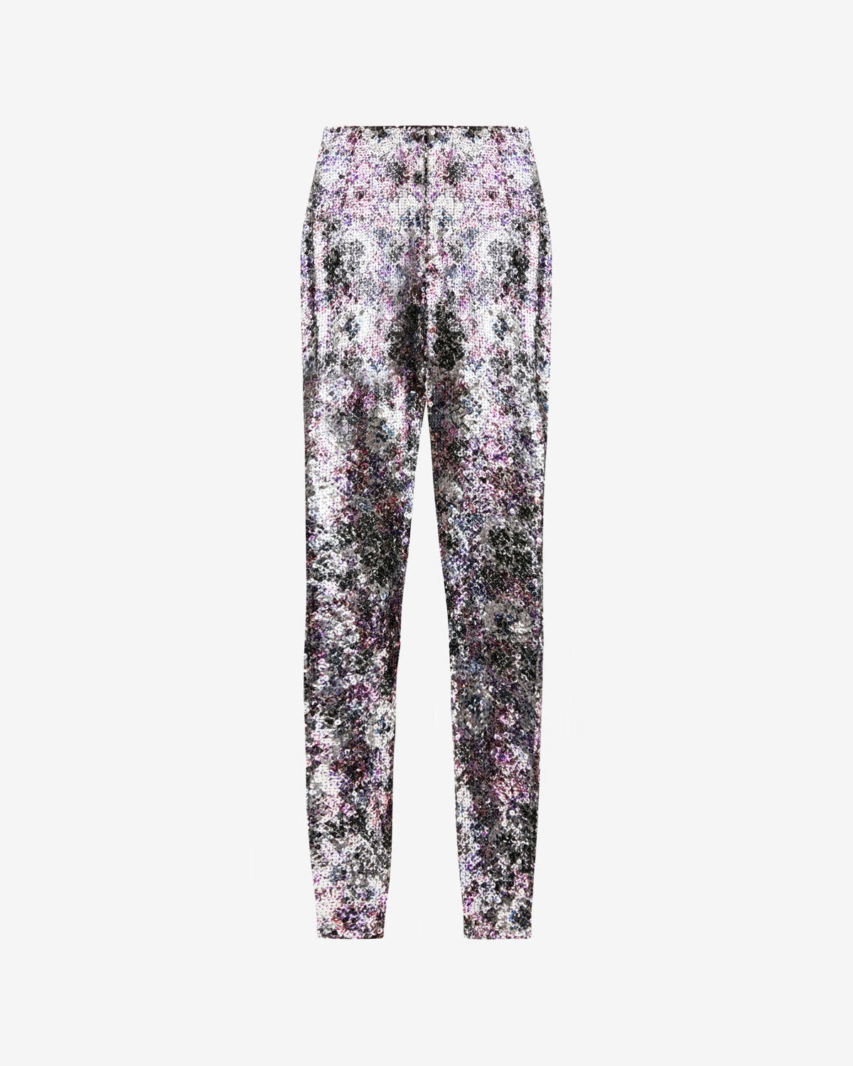 Bella leggings Woman Purple-silver 1