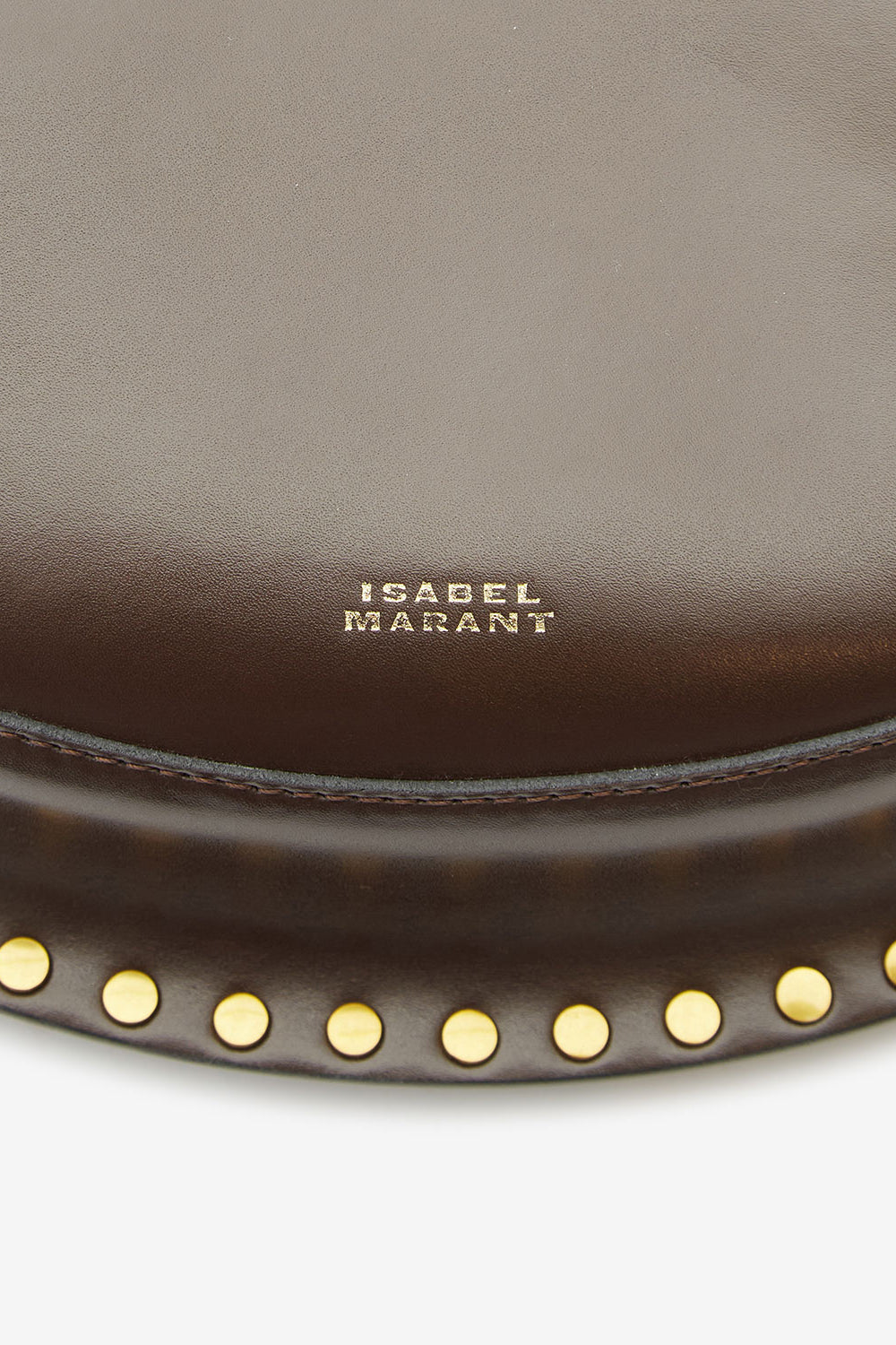 Oskan moon レザー ショルダーバッグ - ダークブラウン - Woman - 3