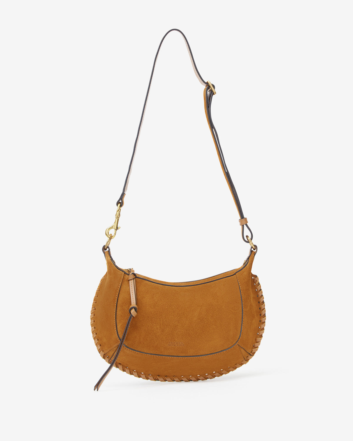 Oskan moon bag Woman Cognac 3