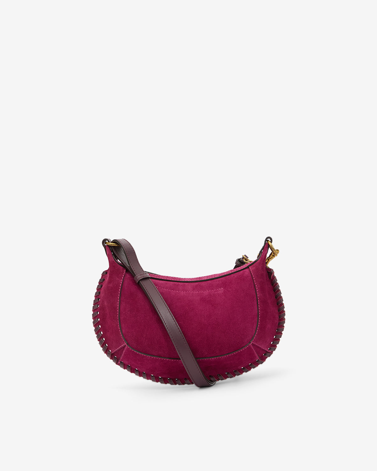 Oskan moon bag Woman Plum 3