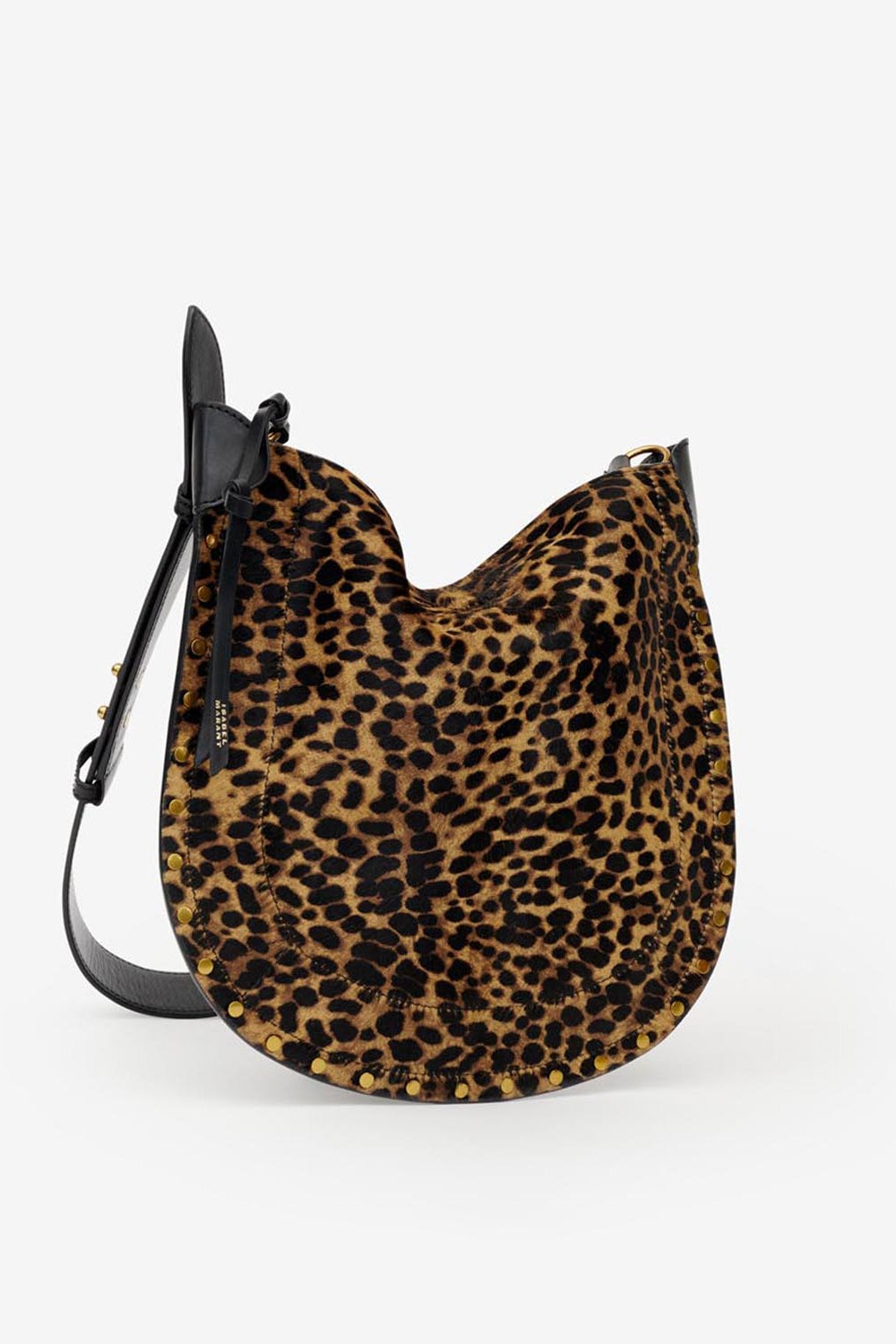 Borsa oskan soft in pelle effetto cavallino con stampa leopardata - Leopard - Woman - 3