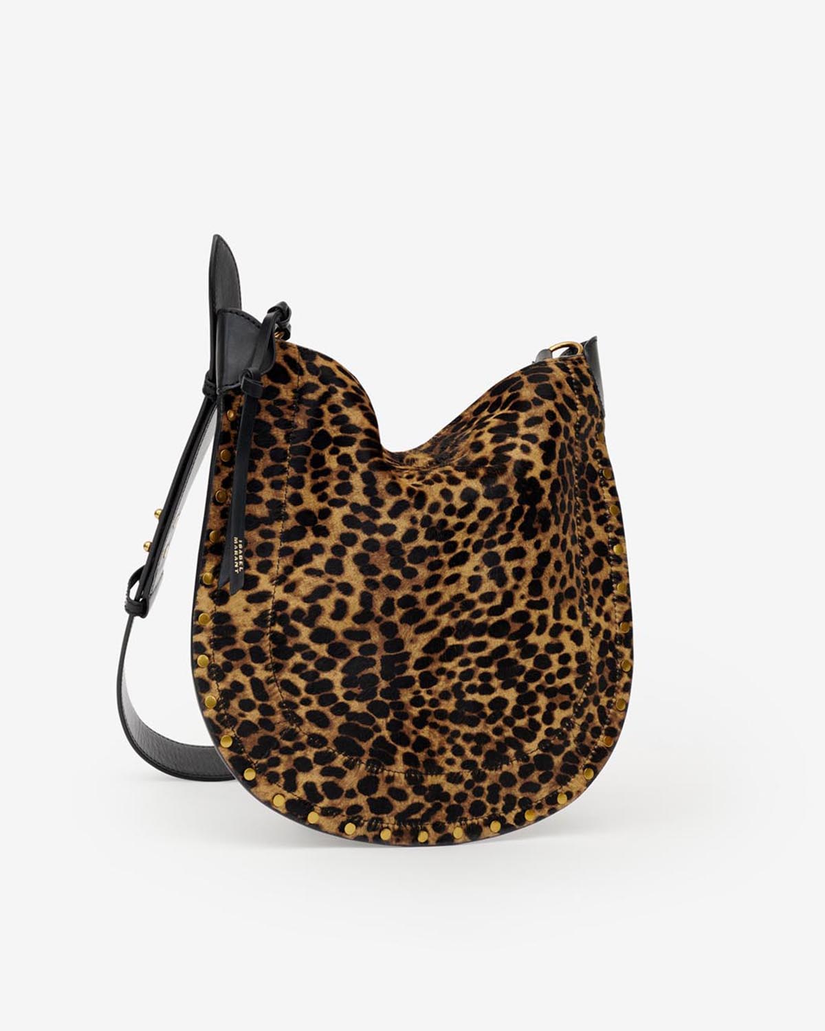 Bolso de piel efecto «poni» con estampado de leopardo oskan soft - Leopard - Woman - 3