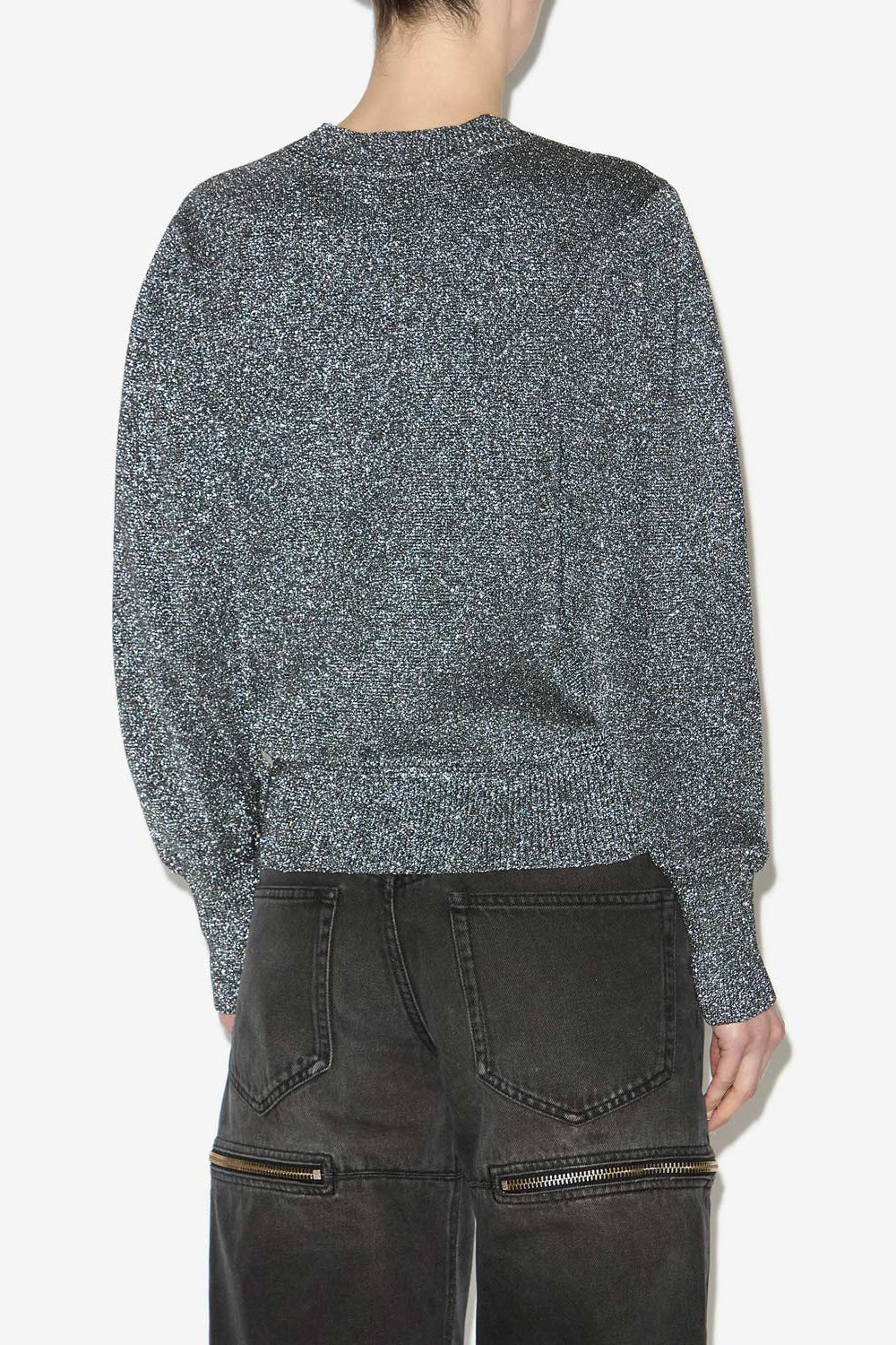 Kelaya ロゴ ルレックス ニット セーター - 銀 - Woman - 5