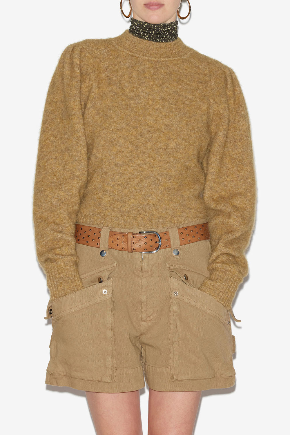 Onnie 無地アルパカニット セーター - Honey - Woman - 4