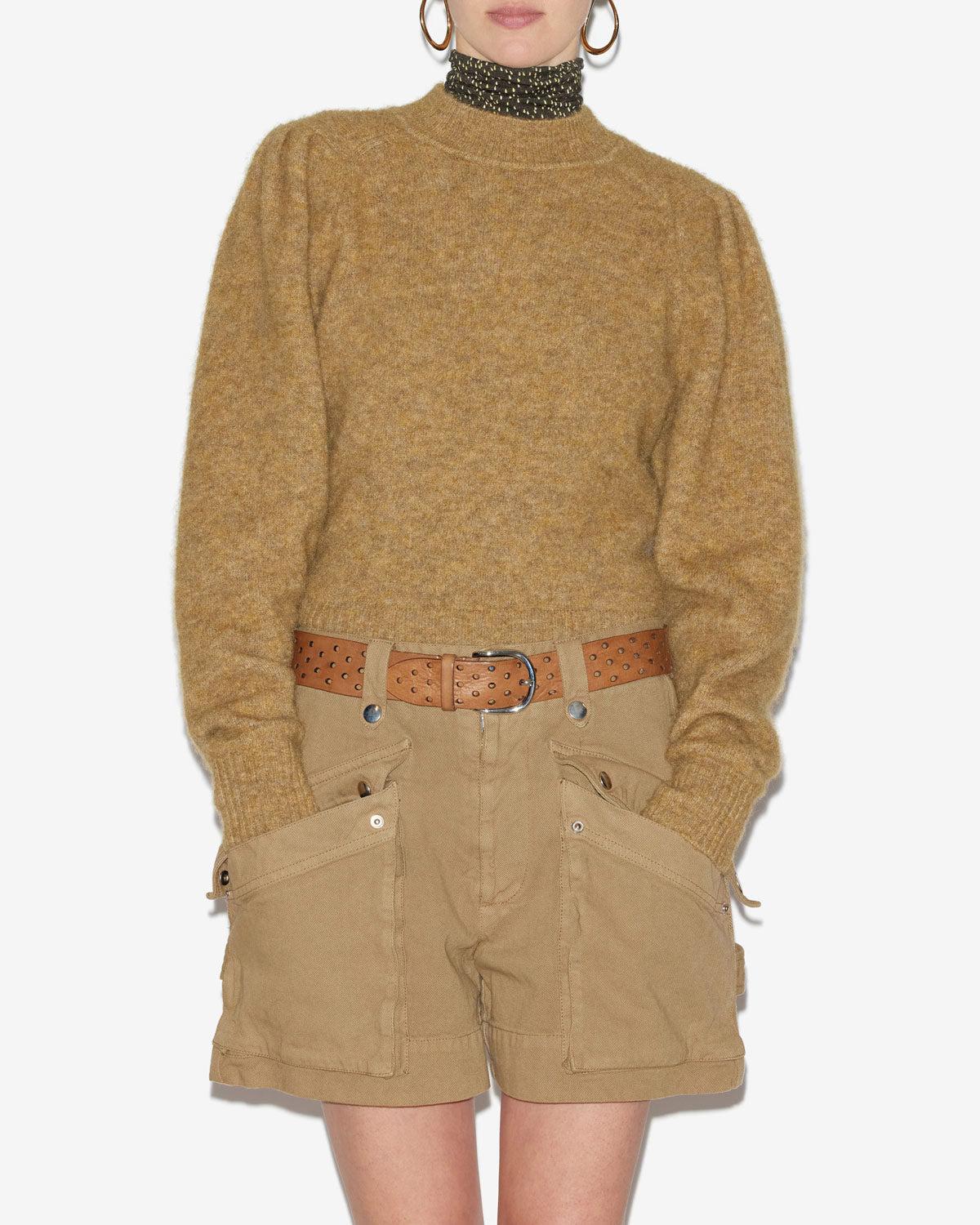 Onnie 無地アルパカニット セーター - Honey - Woman - 3