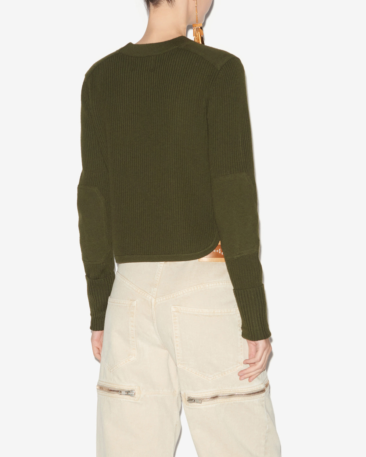 Gabyne sweater Woman Khaki 3