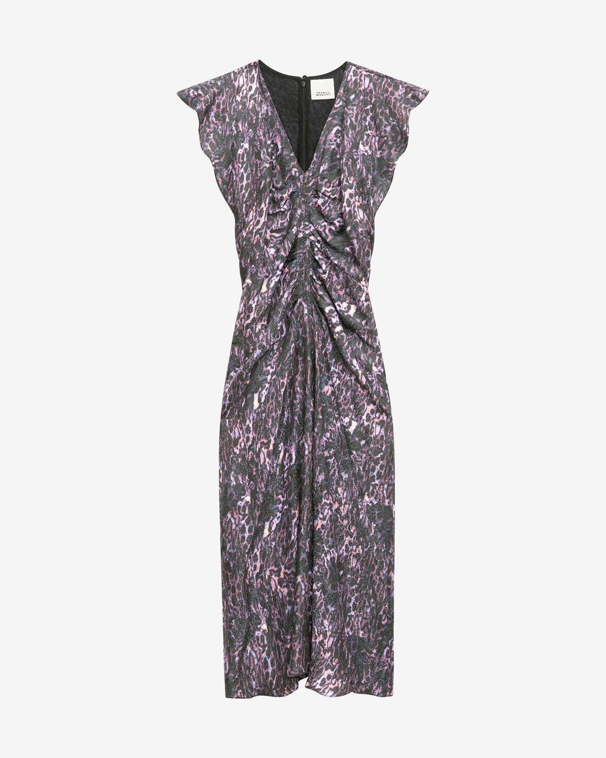 린지(lyndsay) 드레스 Woman Dark plum 1