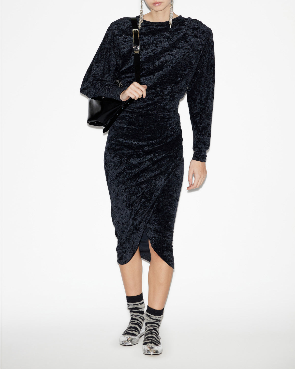 Robe hadley Woman Noir 4