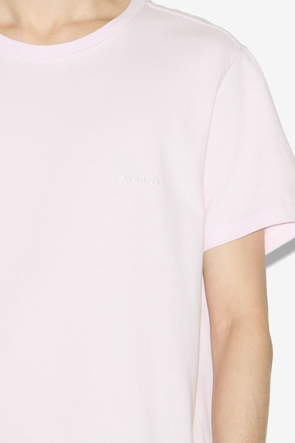 Zafferh 無地 コットン製 半袖tシャツ - Faded pink - Man - 3