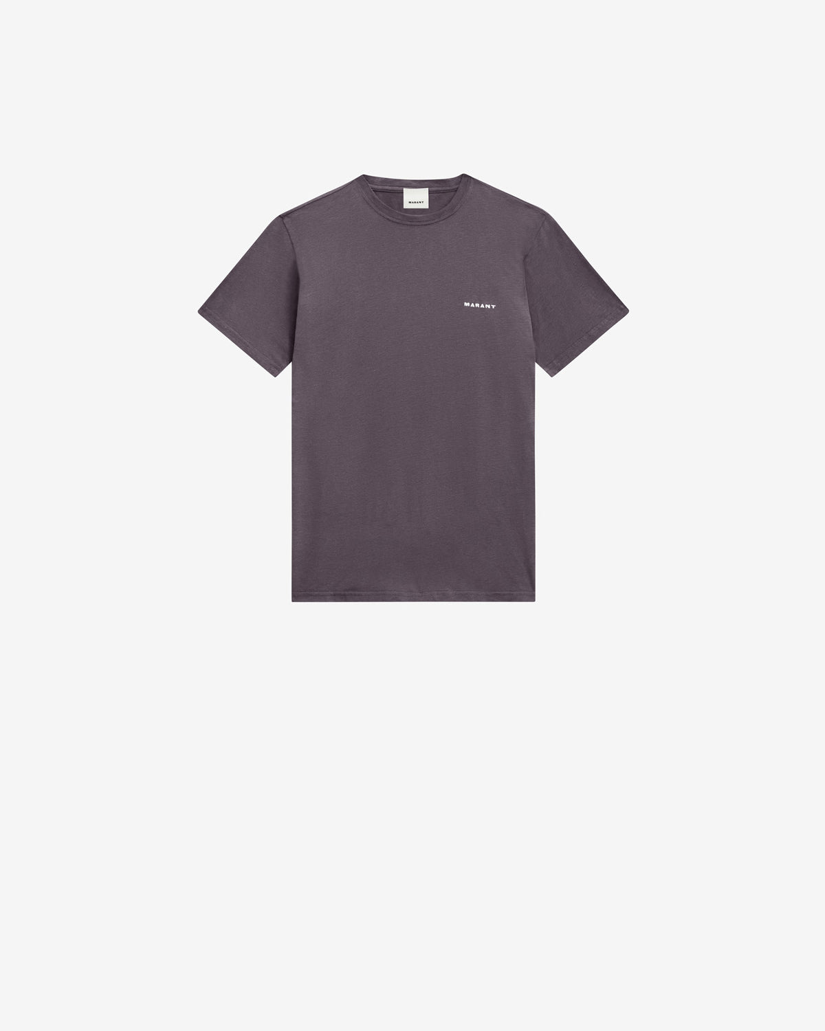 T-shirt zafferh a maniche corte in cotone tinta unita - Faded night - Man - 5