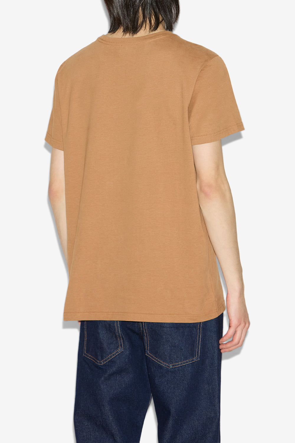 Zafferh 無地 コットン製 半袖tシャツ - Camel - Man - 5