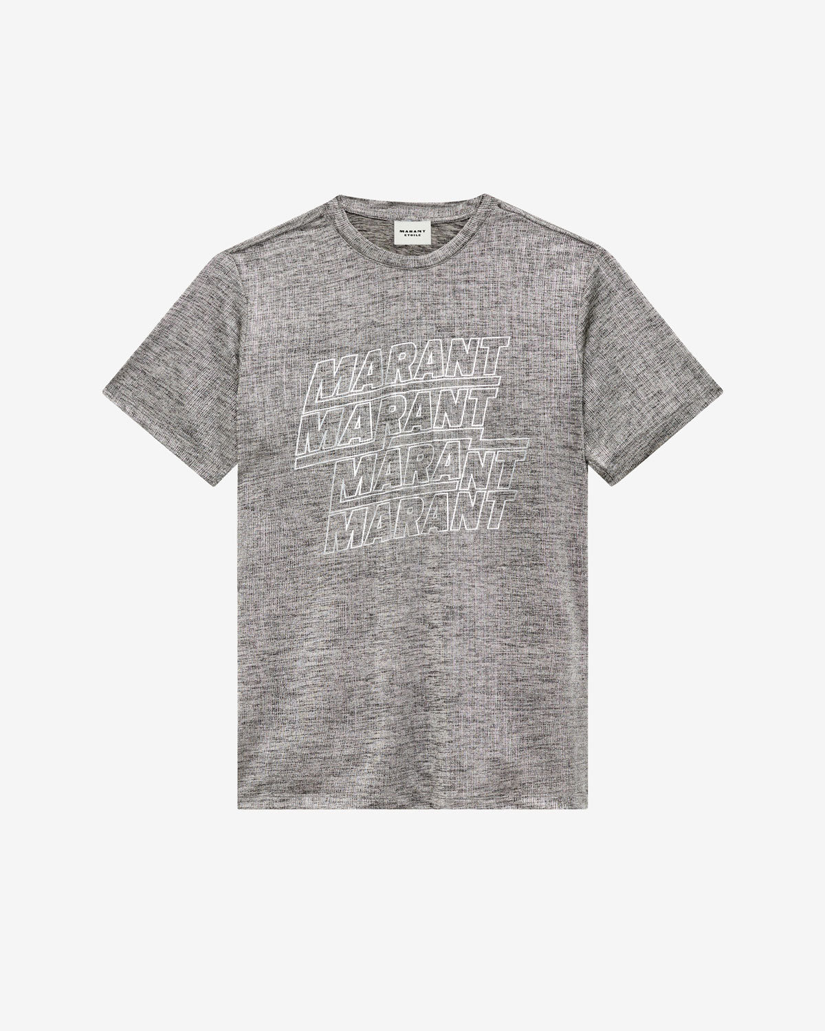 T-shirt zoeline Woman Gray-silver 4