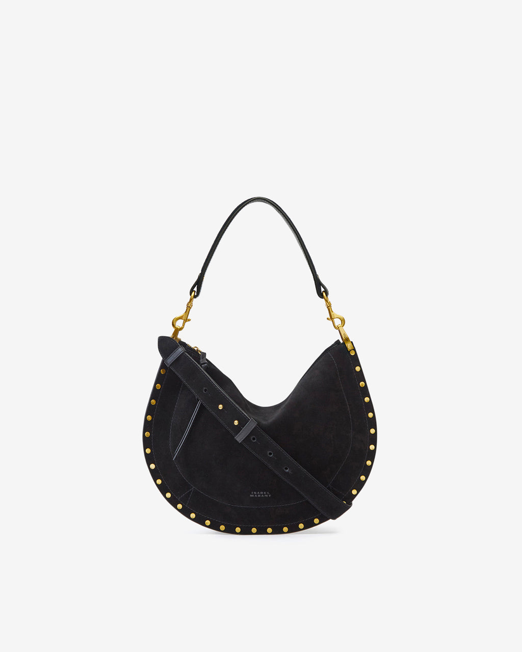 Oskan Soft Zip Tasche aus Veloursleder
