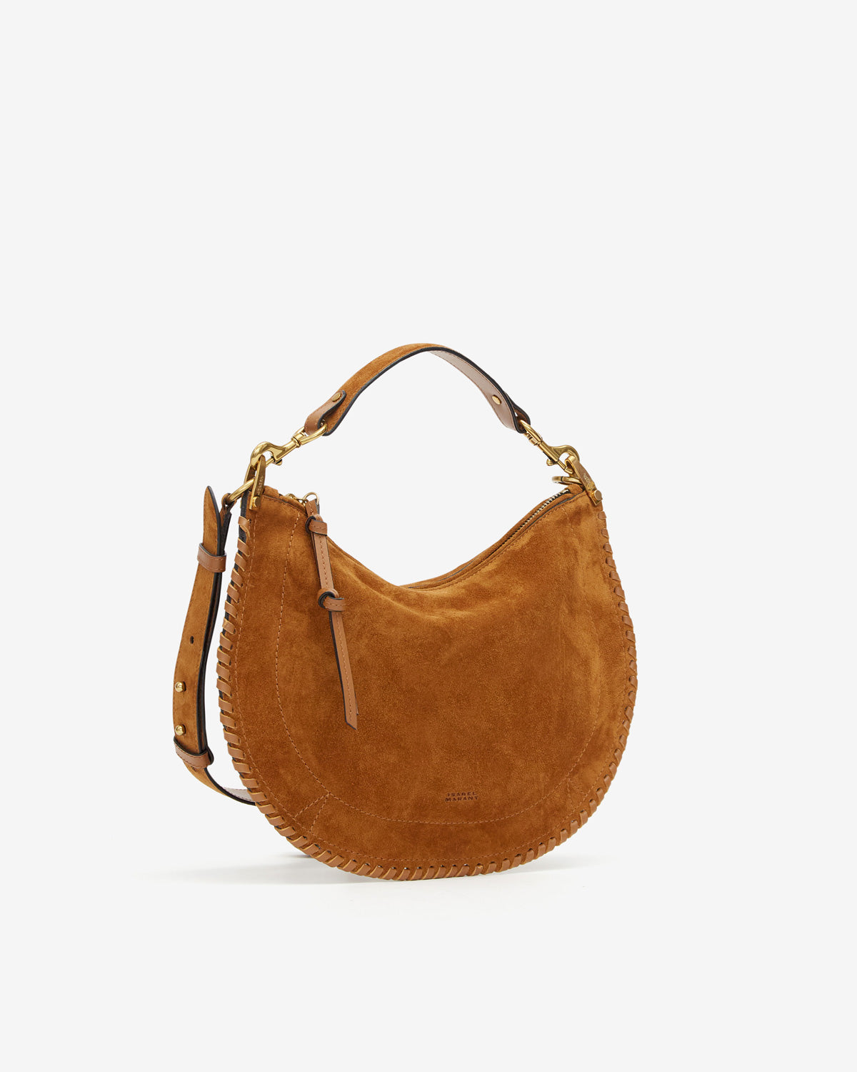 Oskan soft zipped bag Woman Cognac 5