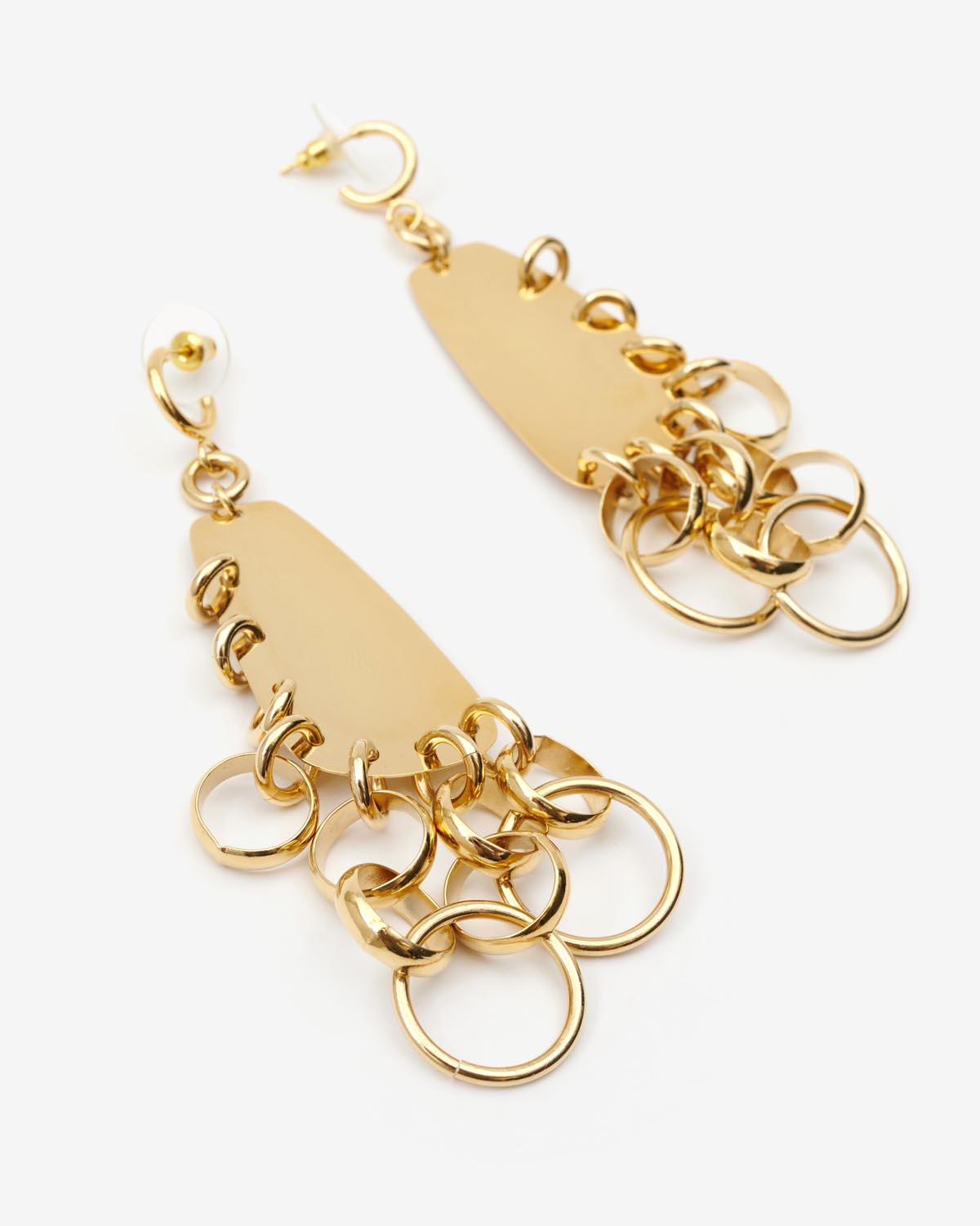 About a girl earrings Woman Gold 2