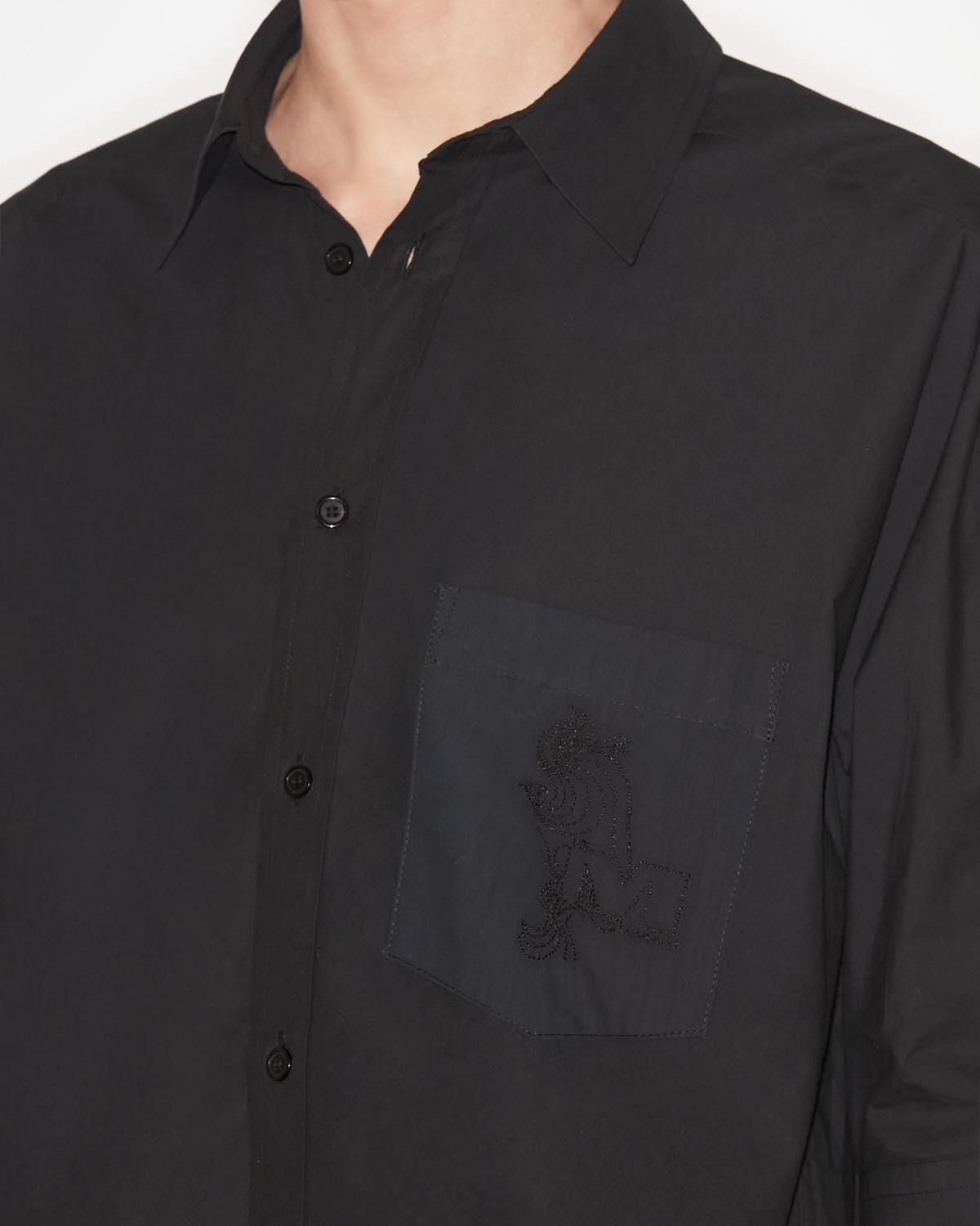 Piero shirt Man Black 2