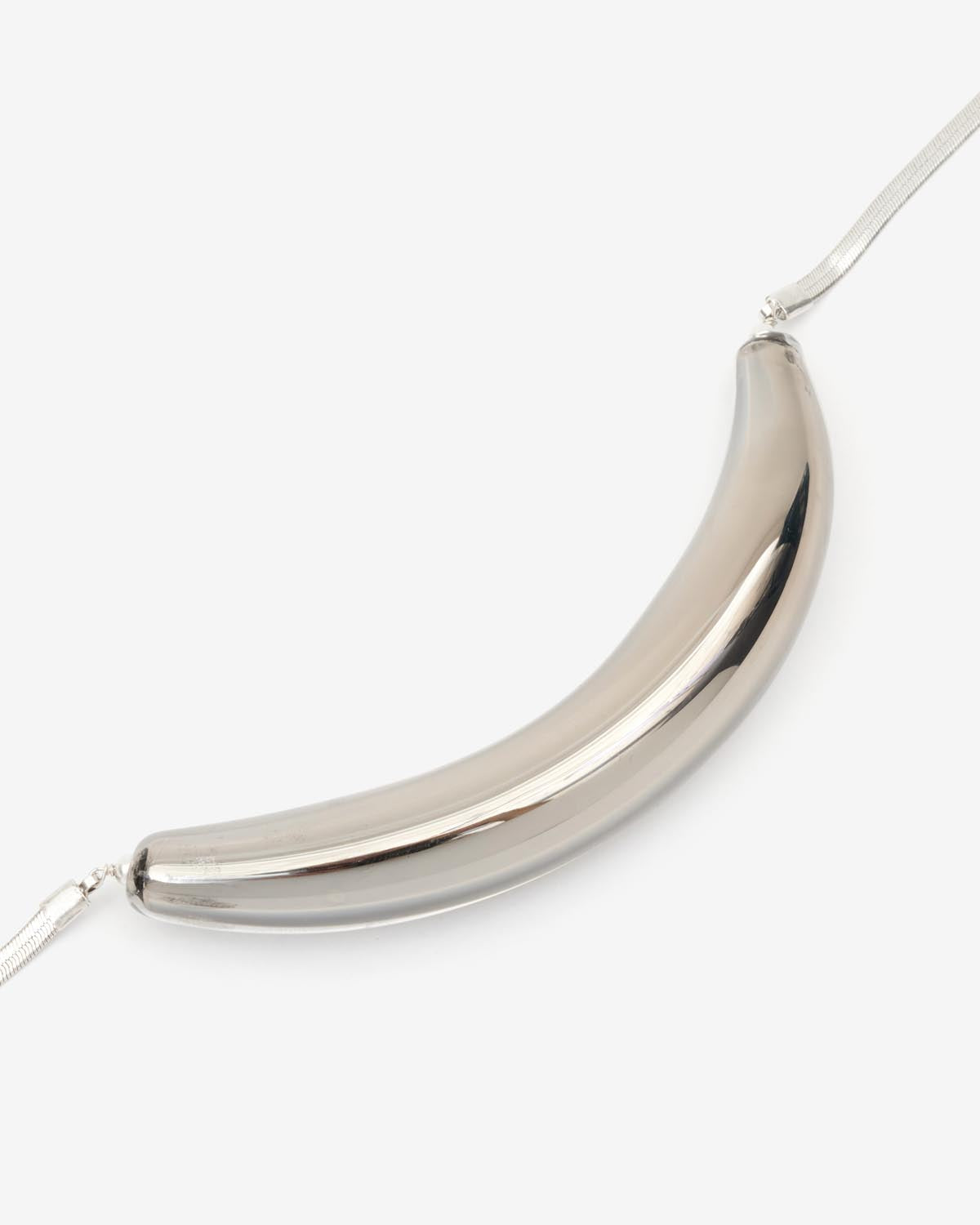 Oyan necklace Woman Gun metal-silver 3