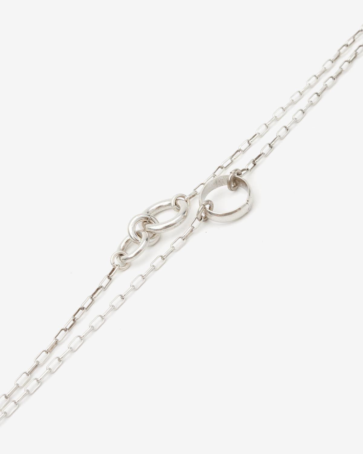 Dancing Ring Man Necklace Man silver | ISABEL MARANT Official online store